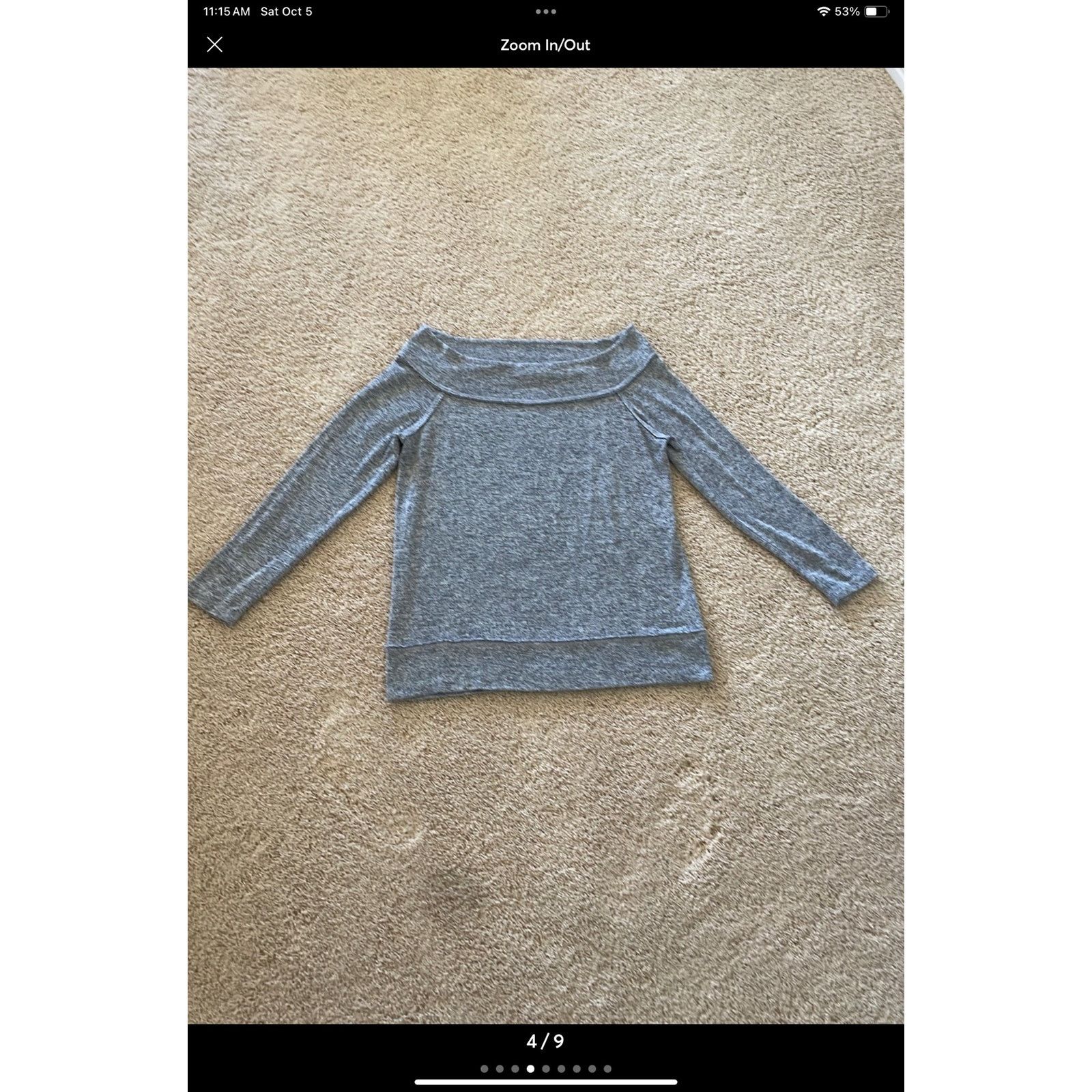 & Other Stories Gibson off shoulder sweater, S Size S / US 4 / IT 40 - 4 Thumbnail