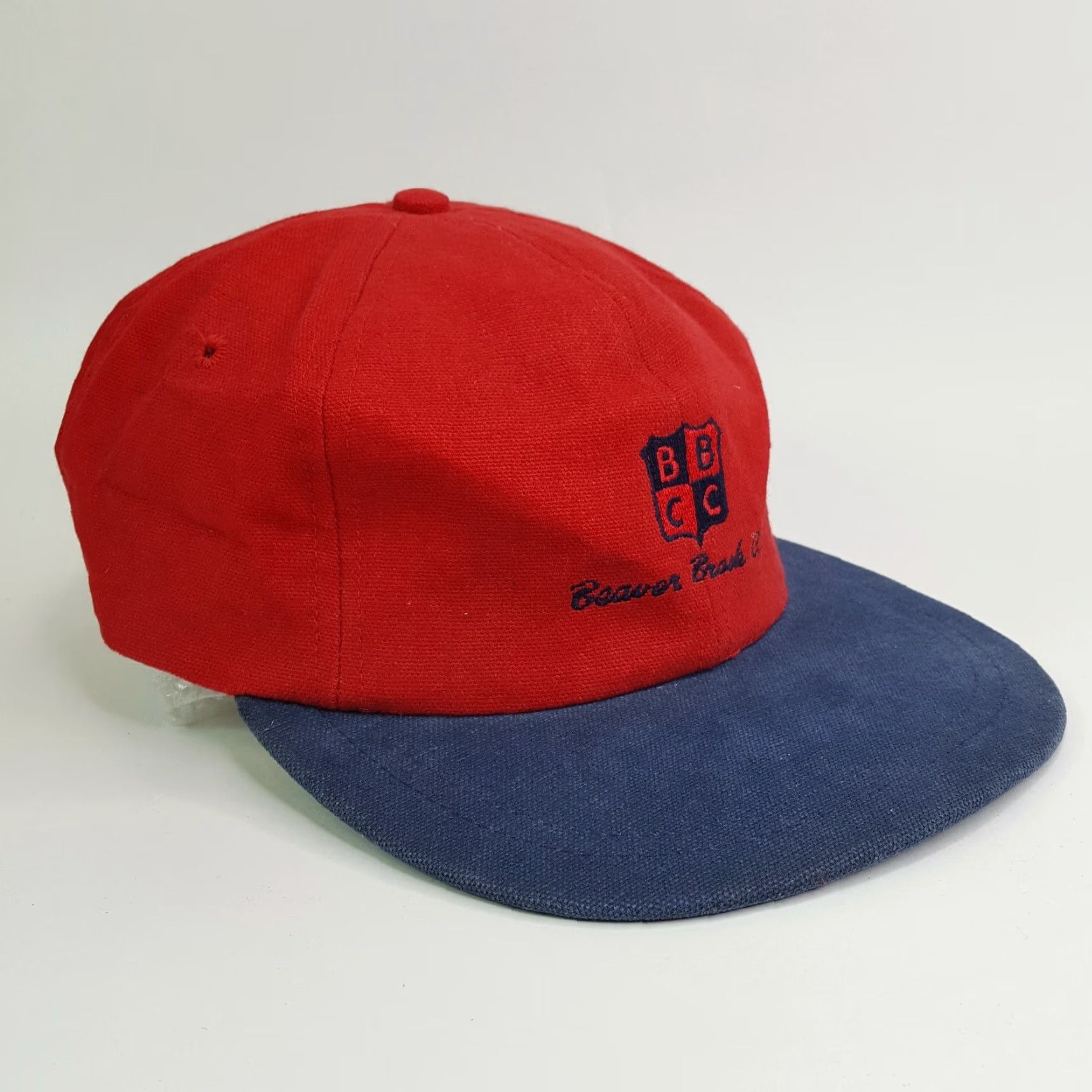 Vintage VINTAGE Firethorn Beaver Brook Country Club Snapback Adjustable Golf Hat Cap Mens Red 90s Baseball Cap Size ONE SIZE - 3 Thumbnail