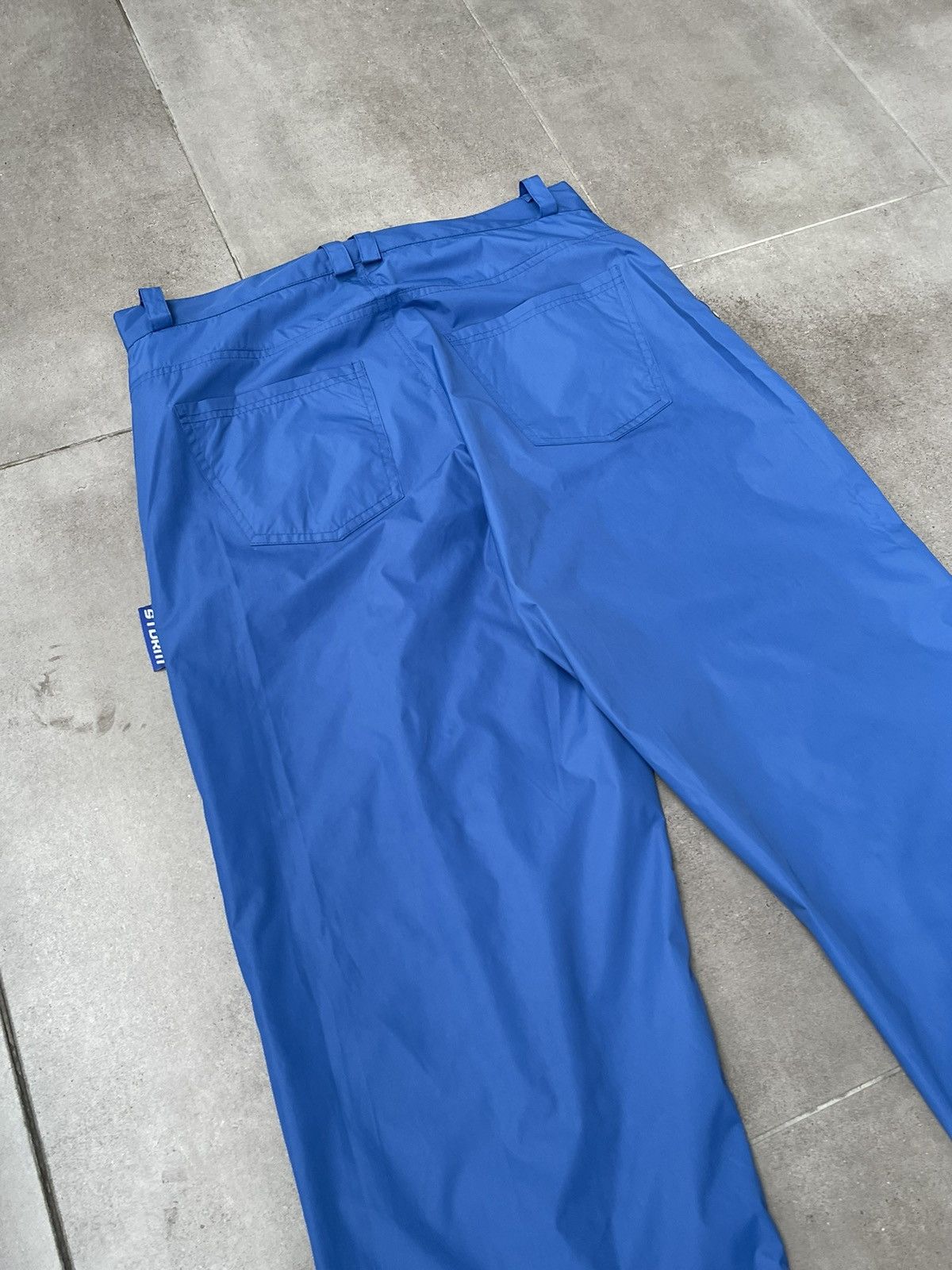 Other !DS! SS22 Nikolaj Storm Logo Blue Chaco Pants Size US 30 / EU 46 - 13 Thumbnail