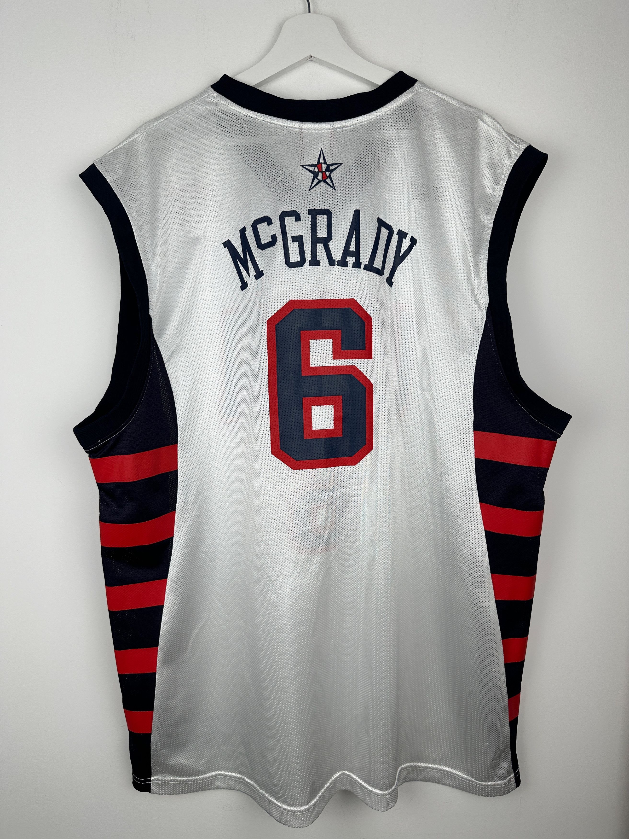 Reebok #6 McGrady USA Olympic Dream Team NBA Basketball Jersey Size US XL / EU 56 / 4 - 1 Thumbnail