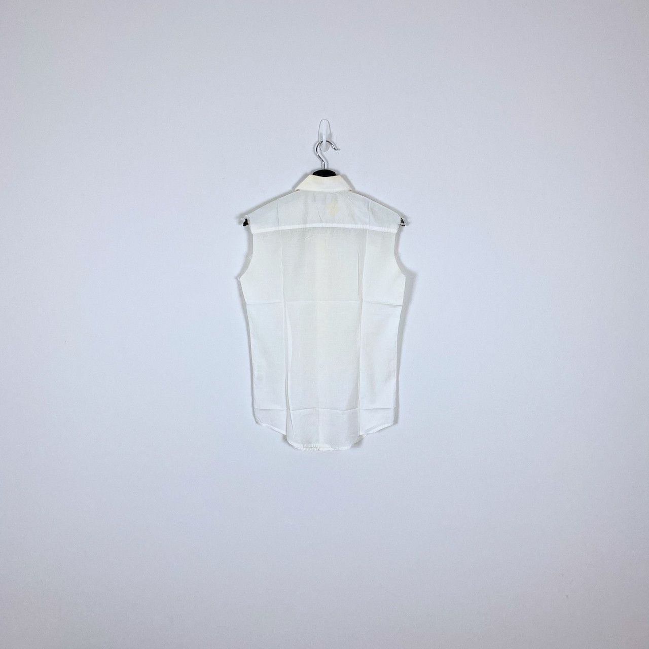 Raf Simons RAF SIMONS SS2005 SLEEVELESS SHIRT Size US S / EU 44-46 / 1 - 2 Thumbnail