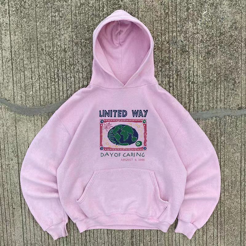 Japanese Brand × Vintage Pink street retro earth print loose Size US M / EU 48-50 / 2 - 1 Thumbnail