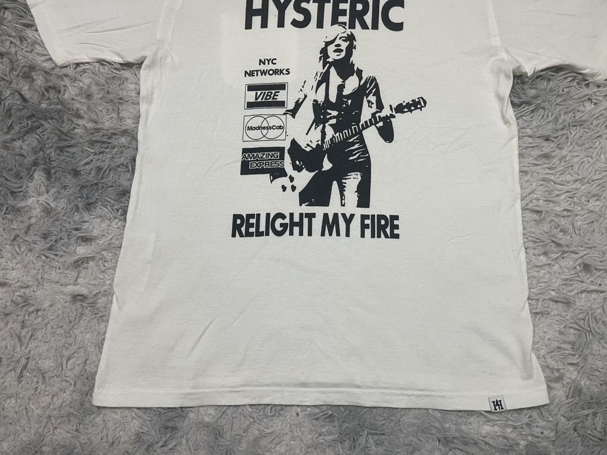 Hysteric Glamour 2000s HYSTERIC GLAMOUR “RELIGHT MY FIRE” TEES NICE DESIGN Size US S / EU 44-46 / 1 - 12 Thumbnail