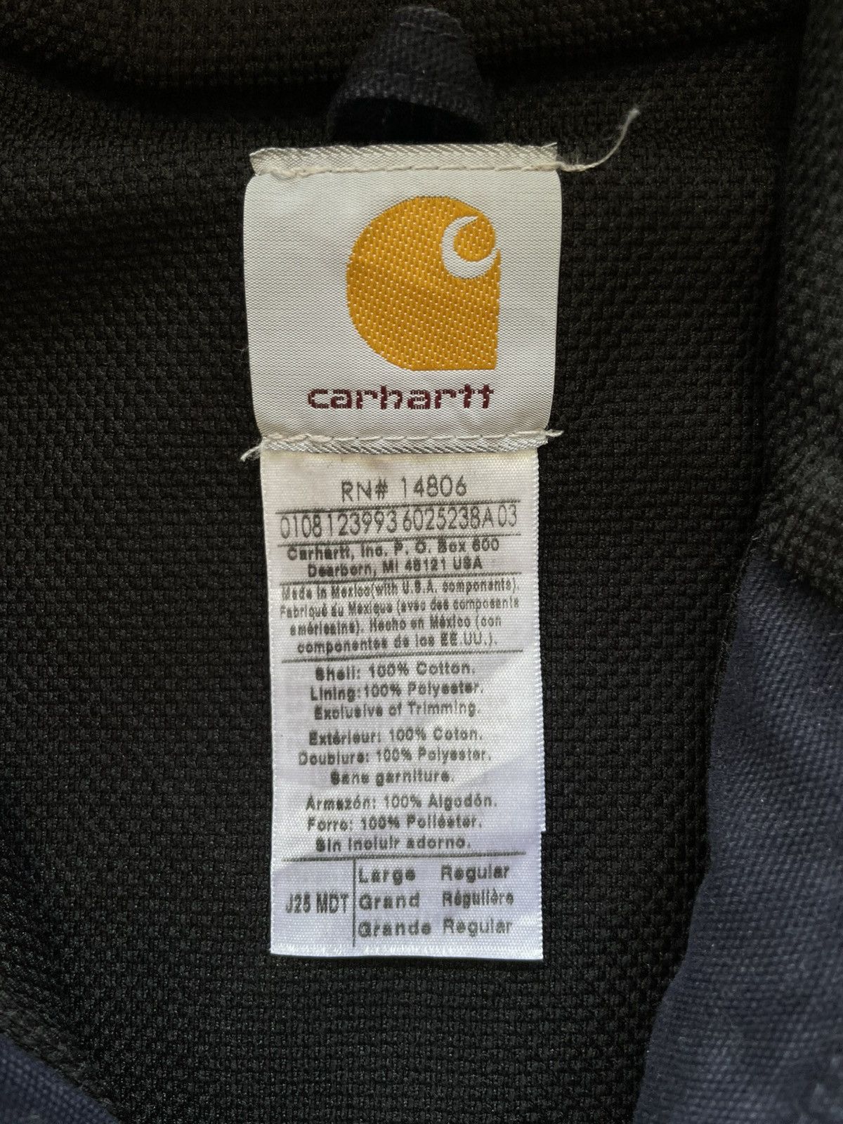 Carhartt Perfect condition Active Carhartt Jacket Blue Size US L / EU 52-54 / 3 - 5 Thumbnail