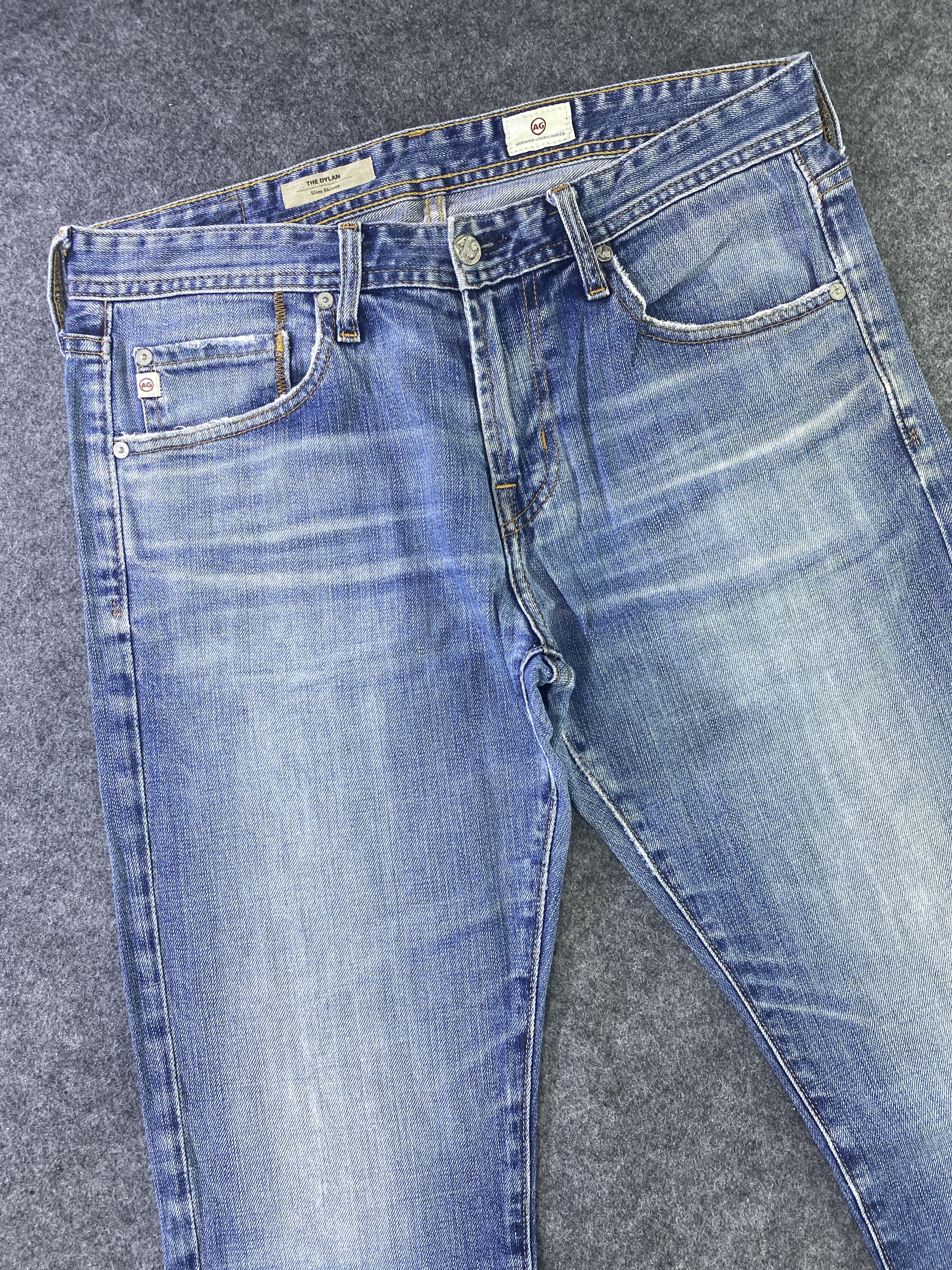 AG Adriano Goldschmied AG Adriano Goldschmied Blue Wash Denim - J941 Size 32" / US 10 / IT 46 - 5 Thumbnail