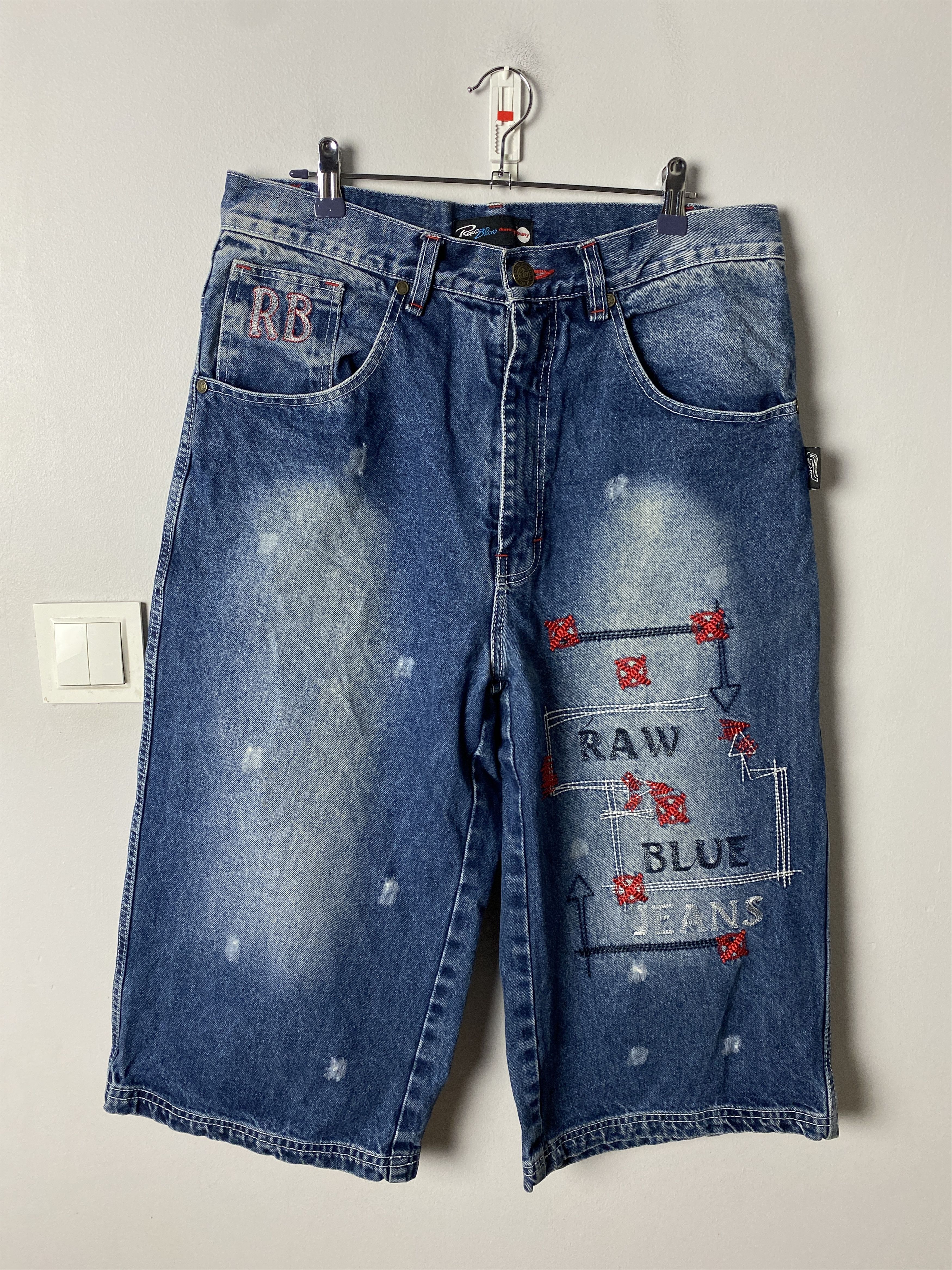 Raw Blue Jorts | Grailed