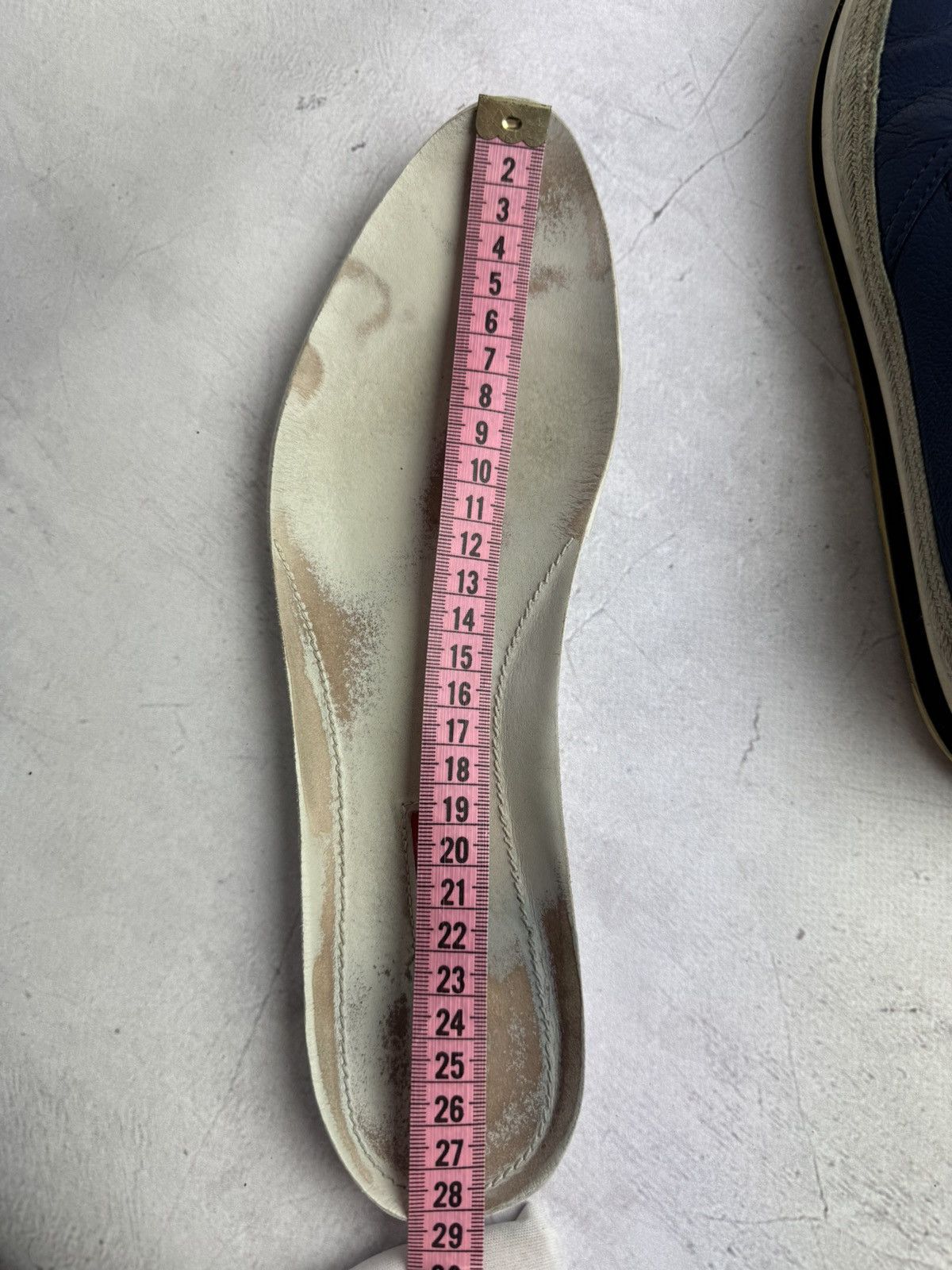 Prada × Vintage Prada Slip On Espadrille Loafers Blue Leather Men’s Size US 9 / EU 42 - 10 Thumbnail