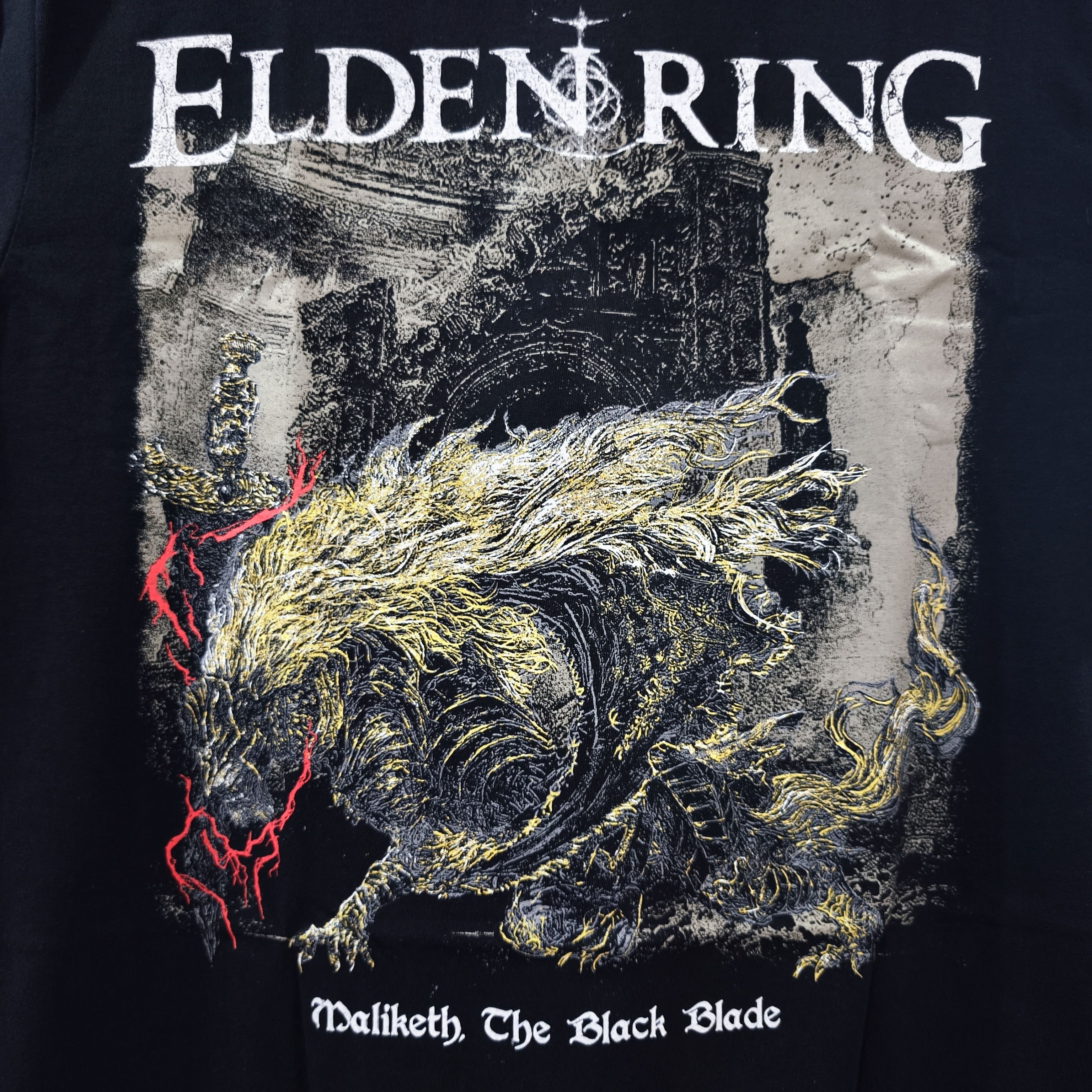 Playstation Elden Ring Maliketh The Black Blade T-shirt Size US XL / EU 56 / 4 - 2 Thumbnail