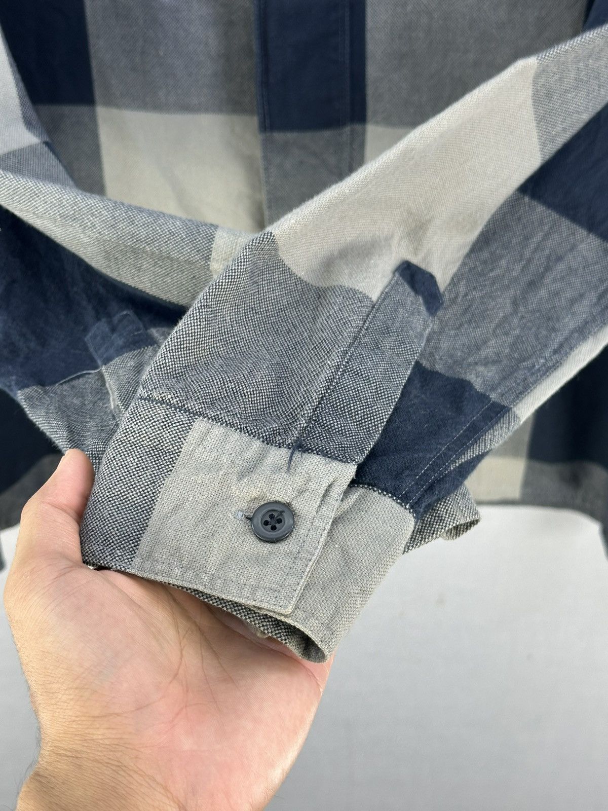 Comme des Garcons Garcon Wave Checkered Flannel Shirt Size US M / EU 48-50 / 2 - 10 Thumbnail
