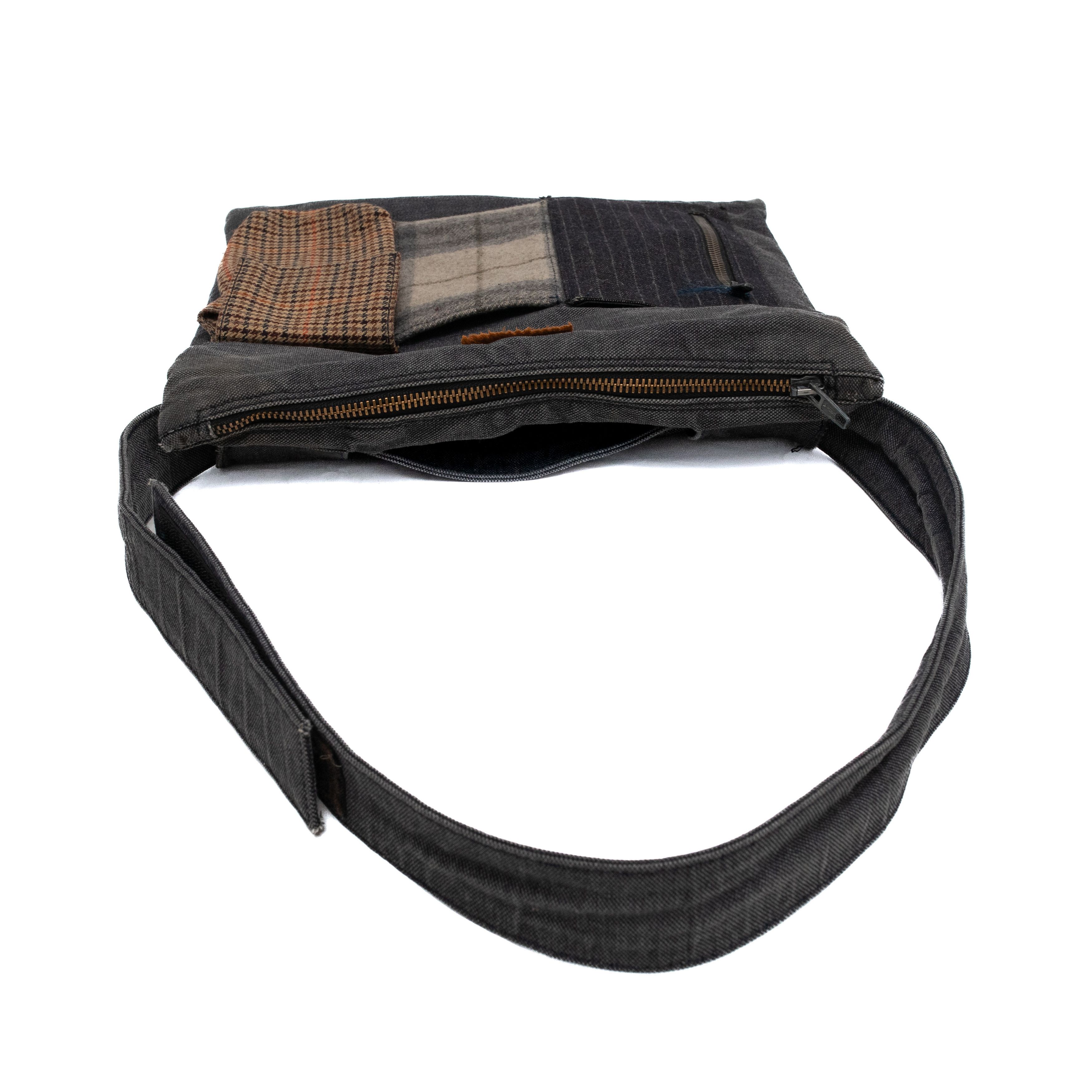 Dolce & Gabbana DOLCE & GABBANA Vintage 90s Patchwork Denim Waist Bag Size ONE SIZE - 5 Thumbnail