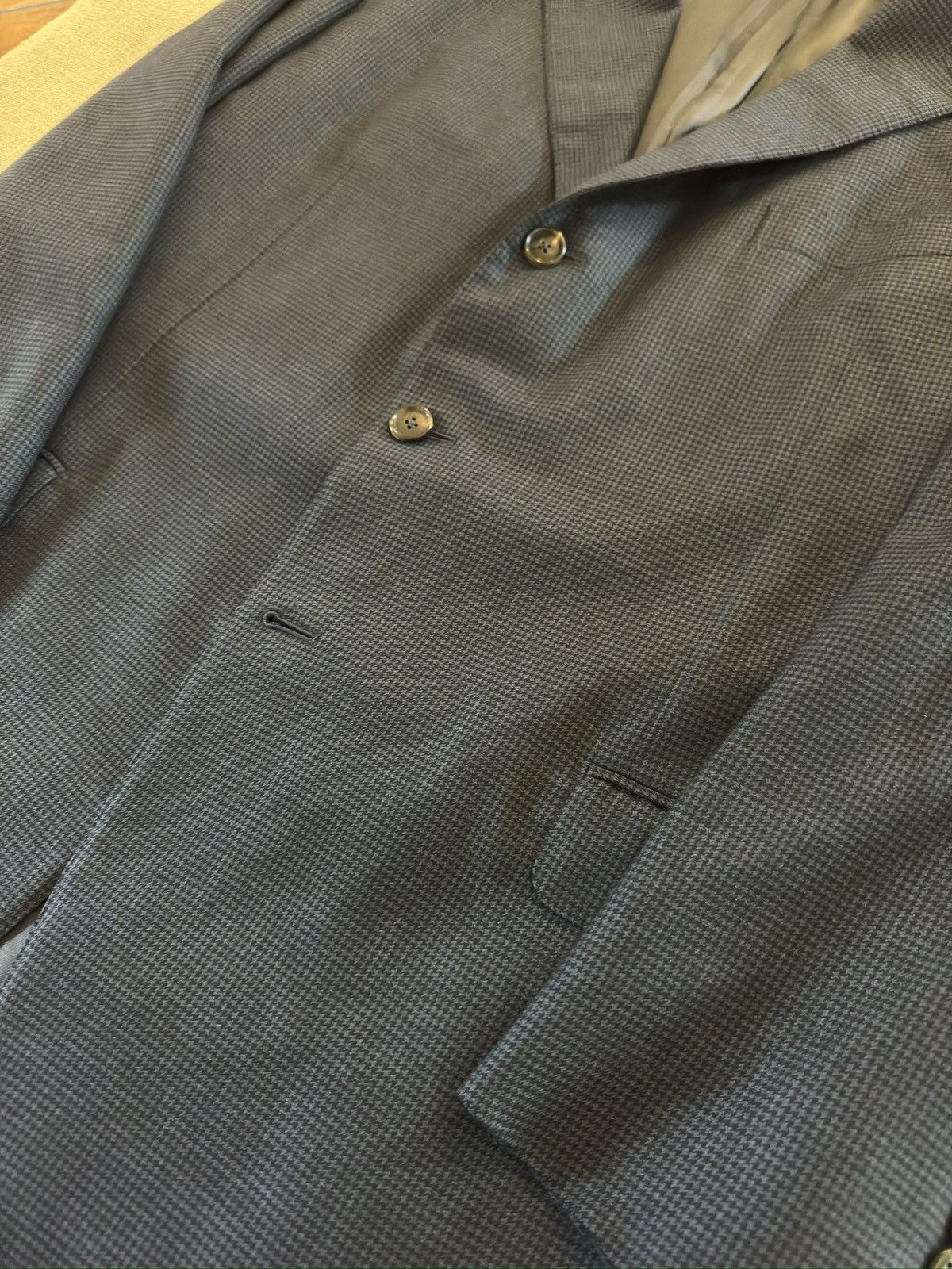 Ermenegildo Zegna Ermenegildo Zegna Vintage 15 Milmil 15 Wool Jacket 48R $3690 Size 48R - 6 Thumbnail