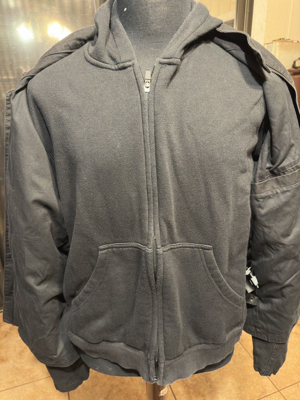 Harley Davidson Harley Davidson 2 Piece Jacket Hoodie Black Zipper Men's L Size US L / EU 52-54 / 3 - 6 Thumbnail