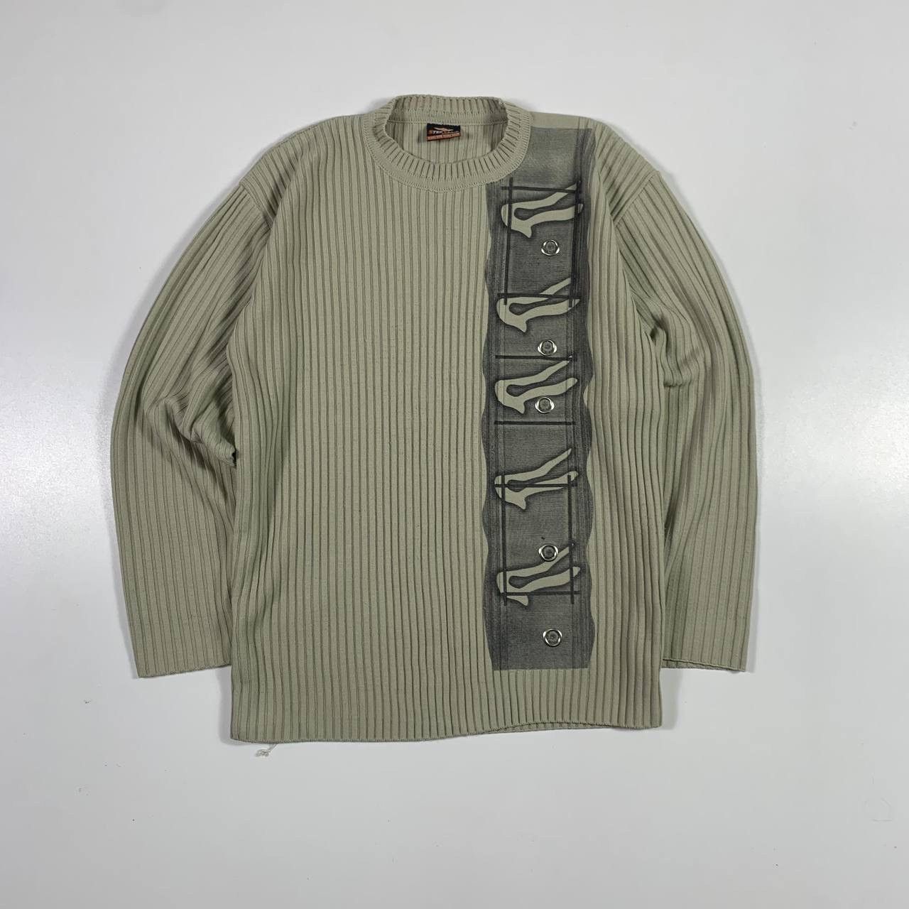 If Six Was Nine vintage avant garde sweater 90s lgb if six was nine style Size US L / EU 52-54 / 3 - 1 Thumbnail