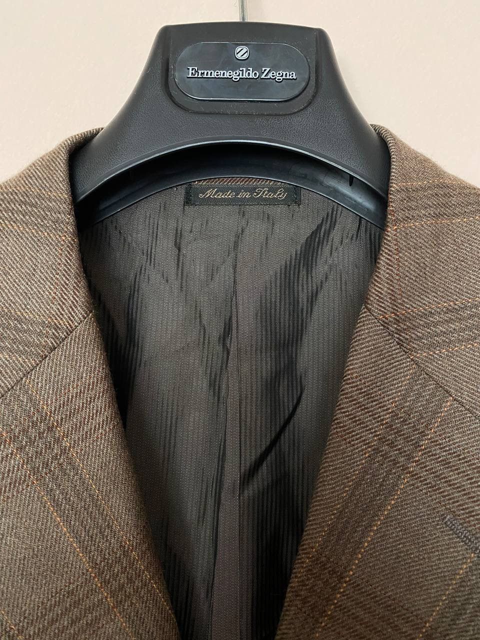 Pal Zileri 🧥 PAL ZILERI MADE FOR BERNIE'S PLAID BLAZER 100% WOOL Size 52R - 2 Thumbnail