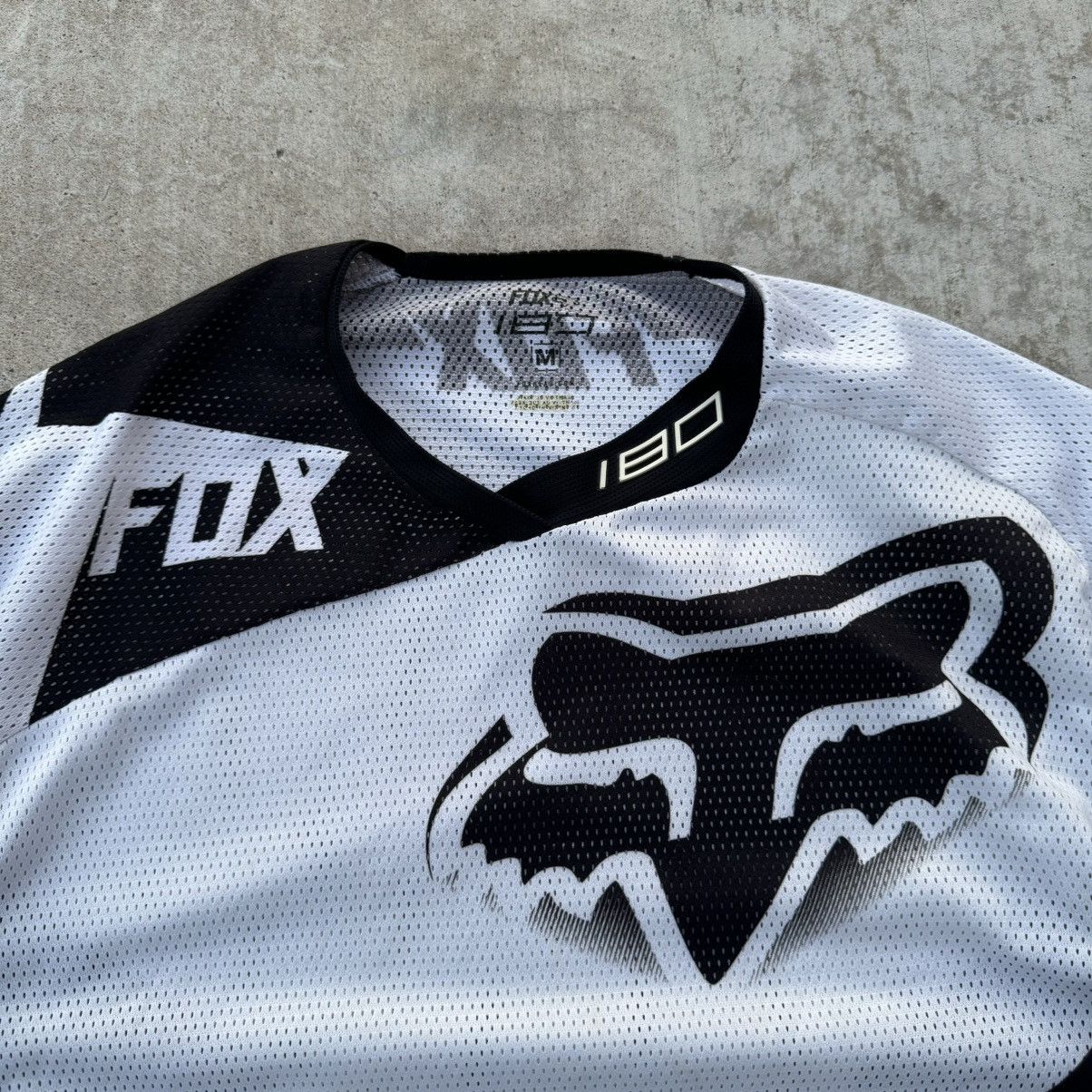 Nike Vintage Y2K Black Fox Racing Graphic Long Sleeve Medium | Grailed