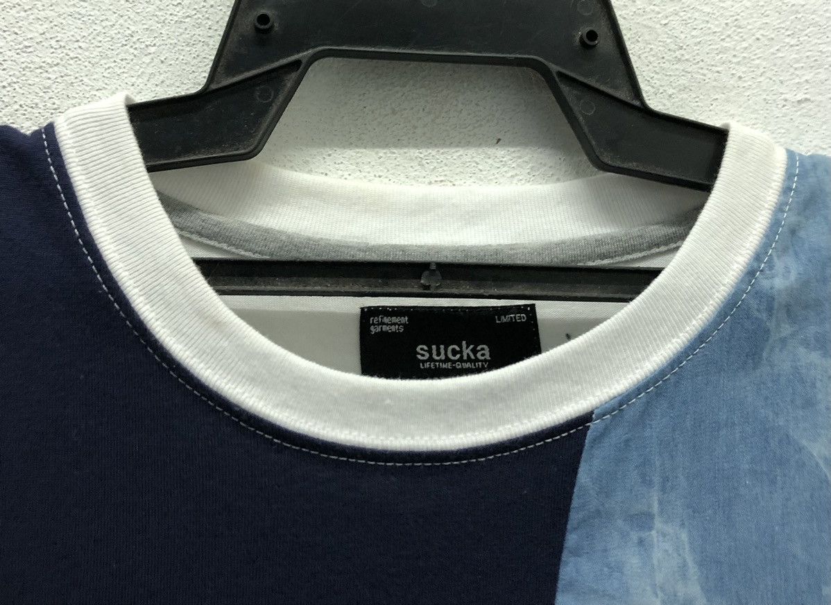 Japanese Brand Vintage Refinement Garments Limited Sucka T-Shirt Size US L / EU 52-54 / 3 - 3 Thumbnail
