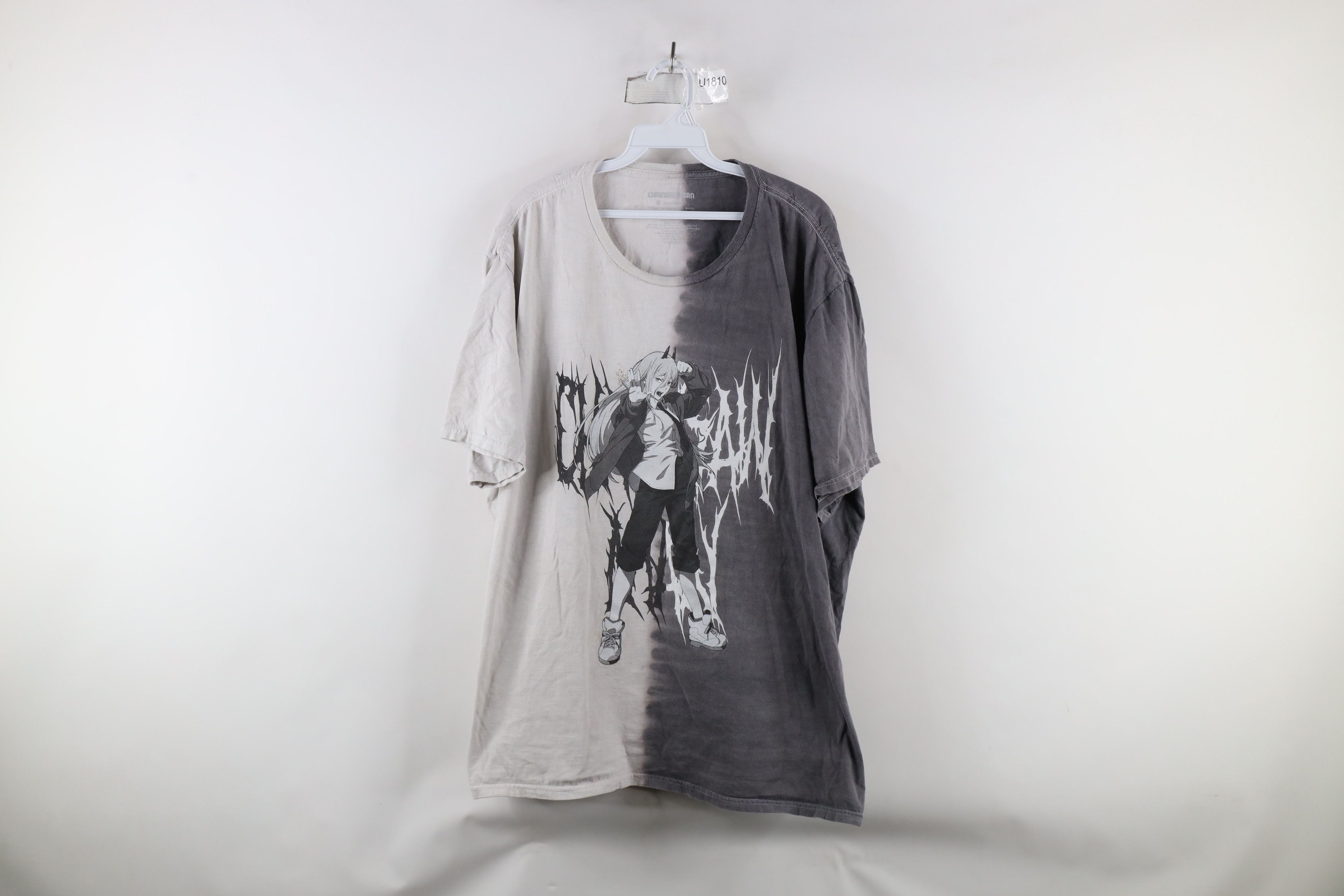 Vintage Streetwear Chainsaw Japanese Anime Manga Acid Wash T-Shirt Size US XXL / EU 58 / 5 - 1 Thumbnail