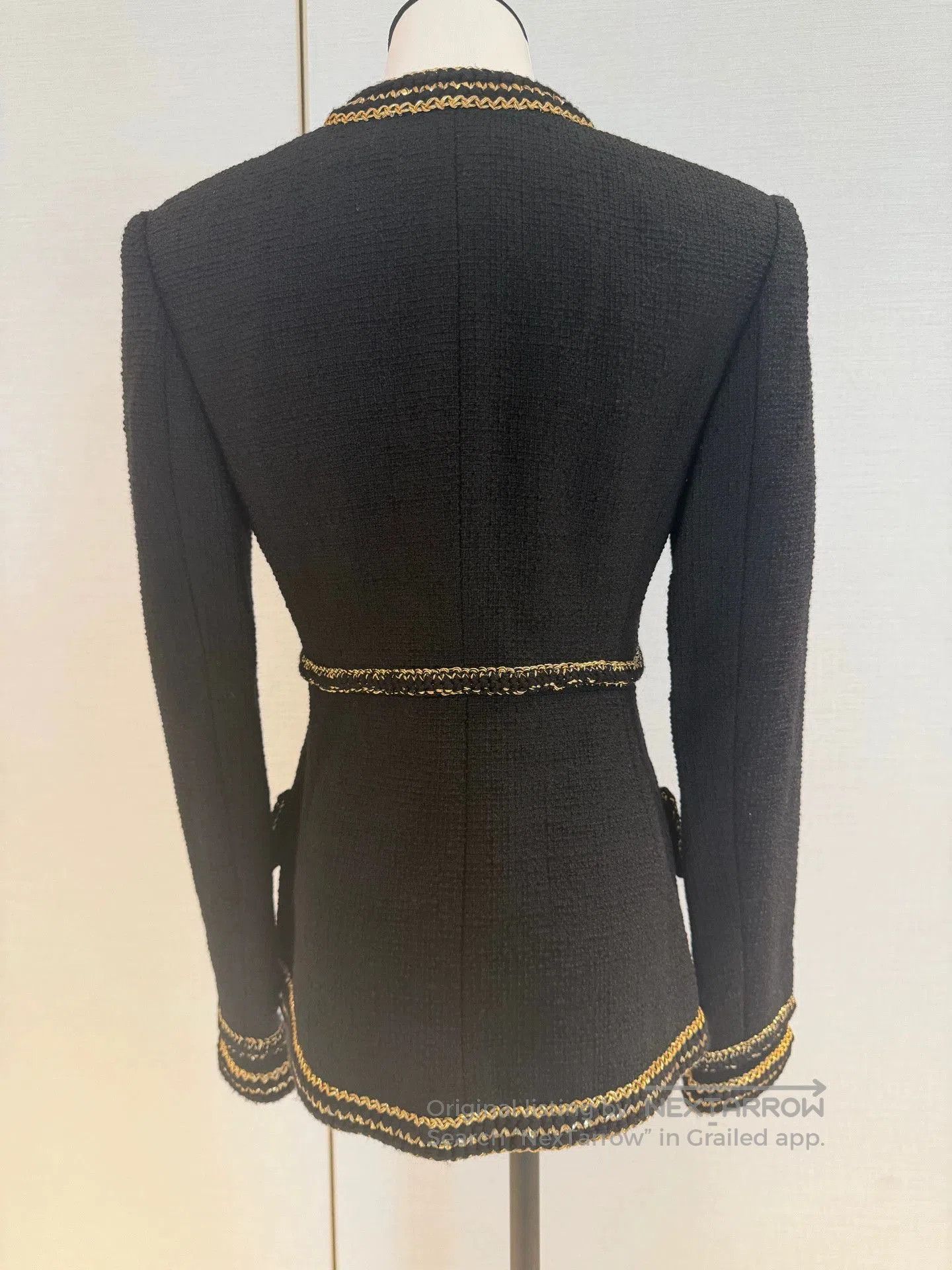 Chanel Chanel Metropolis Black Wool Jacket. Size US S / EU 44-46 / 1 - 2 Thumbnail