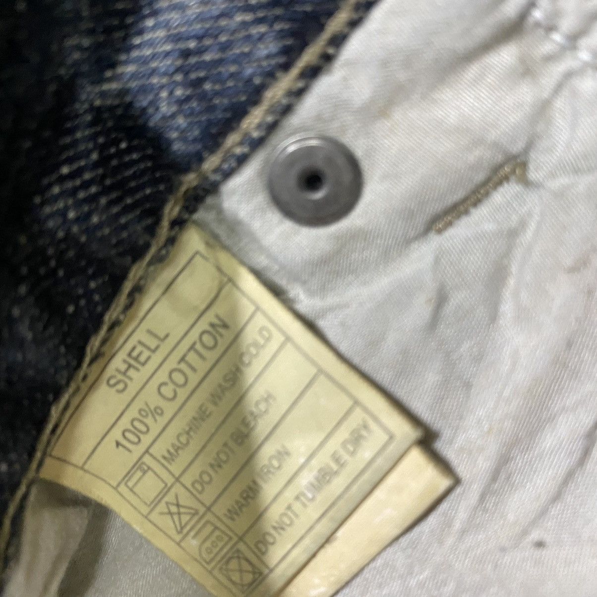 Japanese Brand Dhoper patchwork distressed denim Size US 34 / EU 50 - 18 Thumbnail