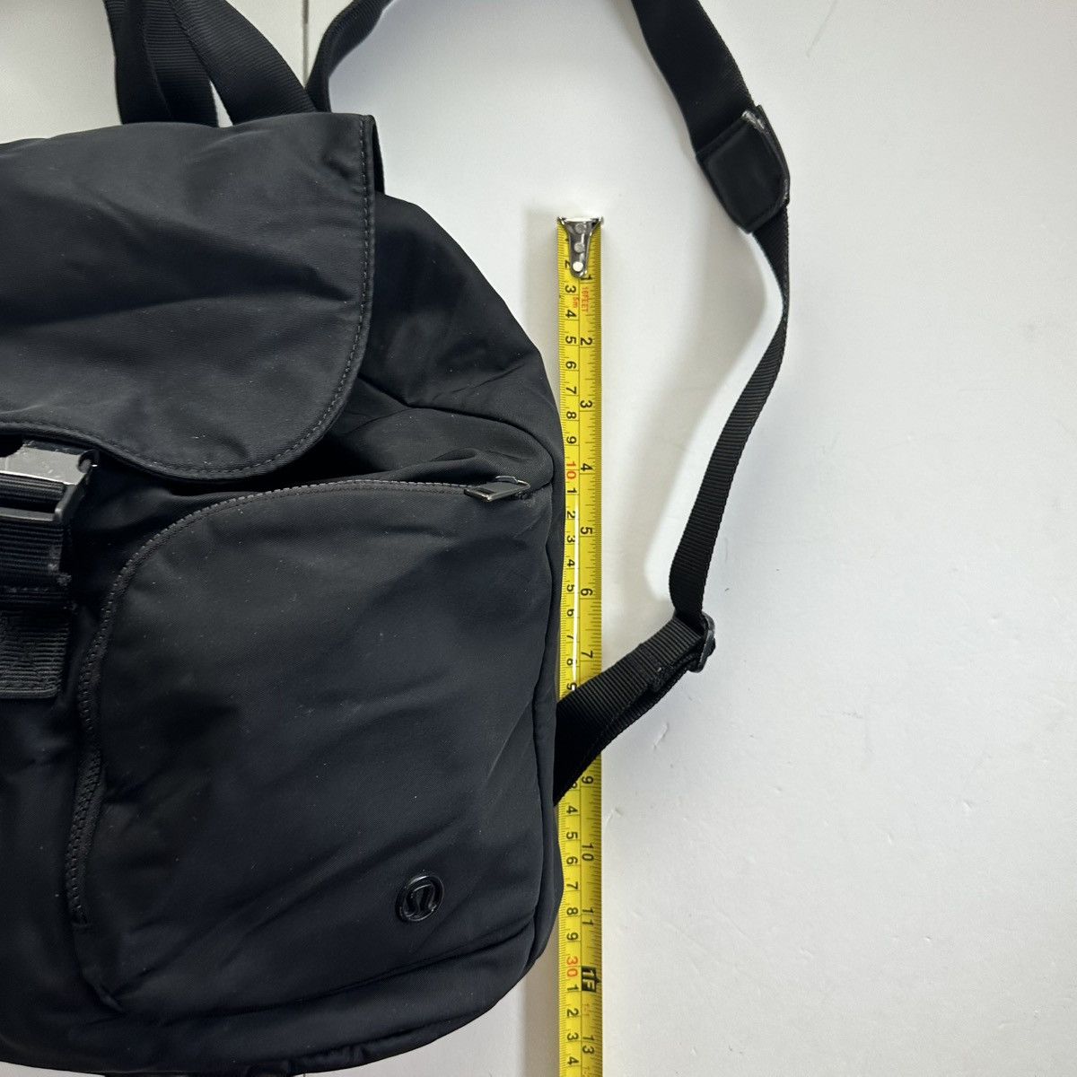Lululemon Lululemon Rucksack Carry Onward Mini Black Backpack 12x10.5 Size ONE SIZE - 14 Thumbnail