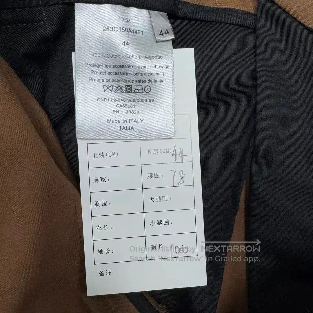 Dior dior brown functional cargo shorts. Size US 28 / EU 44 - 4 Thumbnail