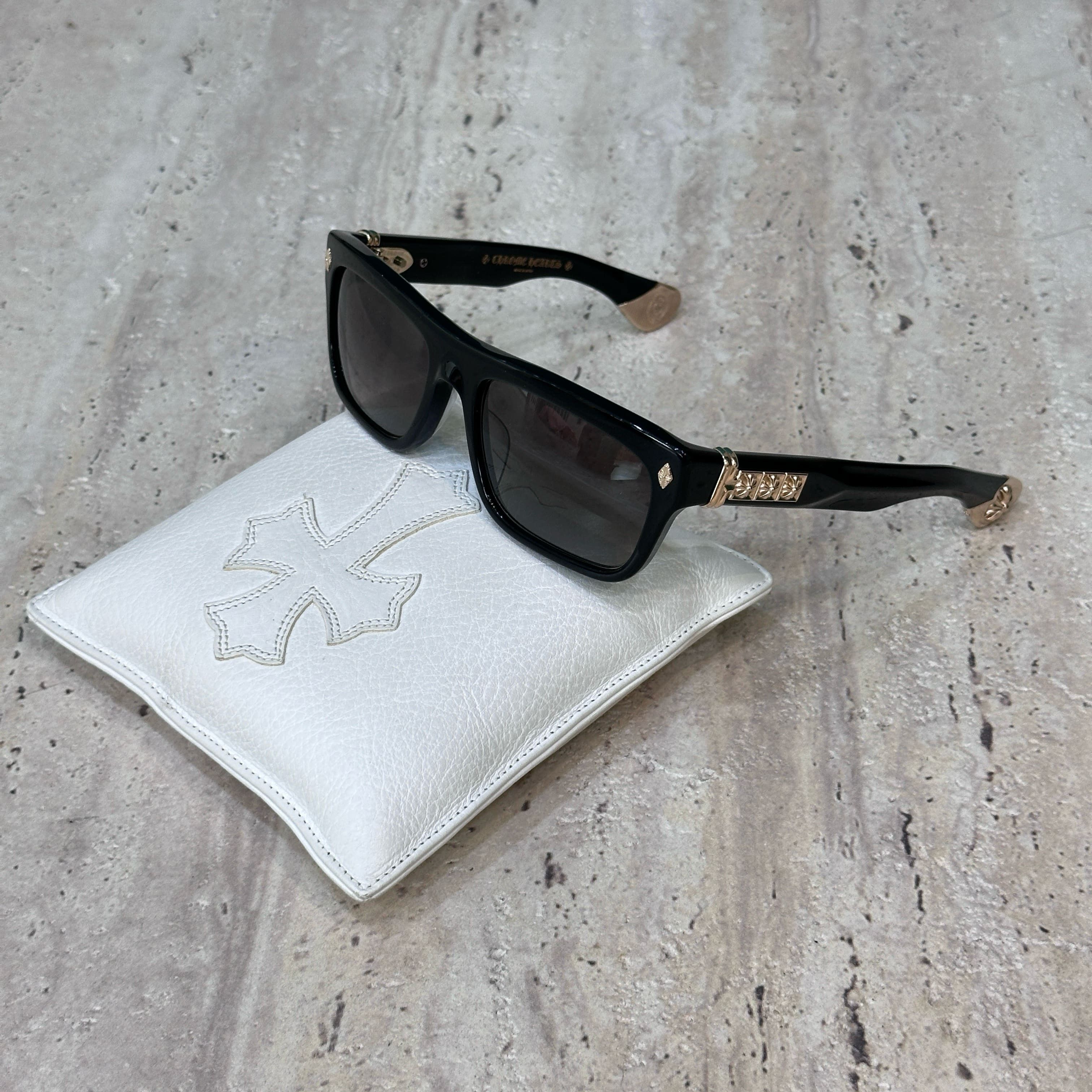 Chrome Hearts CHROME HEARTS SLUSS BUSSIN II Black18KGP Dark Gray Gradient Size ONE SIZE - 4 Thumbnail