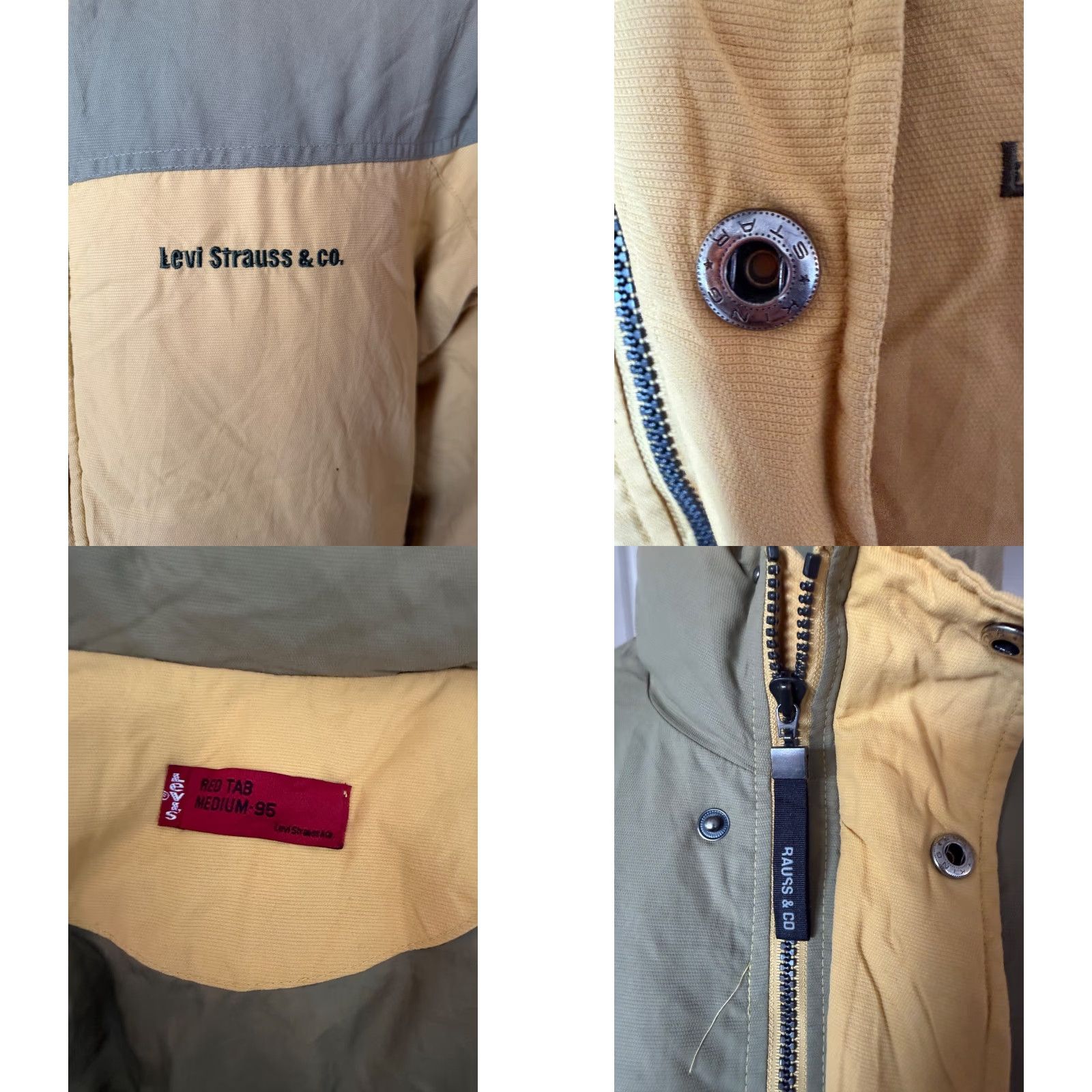 Levi's Levi Strauss & Co Red Tab Jacket / Parka Mustard Olive Mens M Size US M / EU 48-50 / 2 - 8 Thumbnail