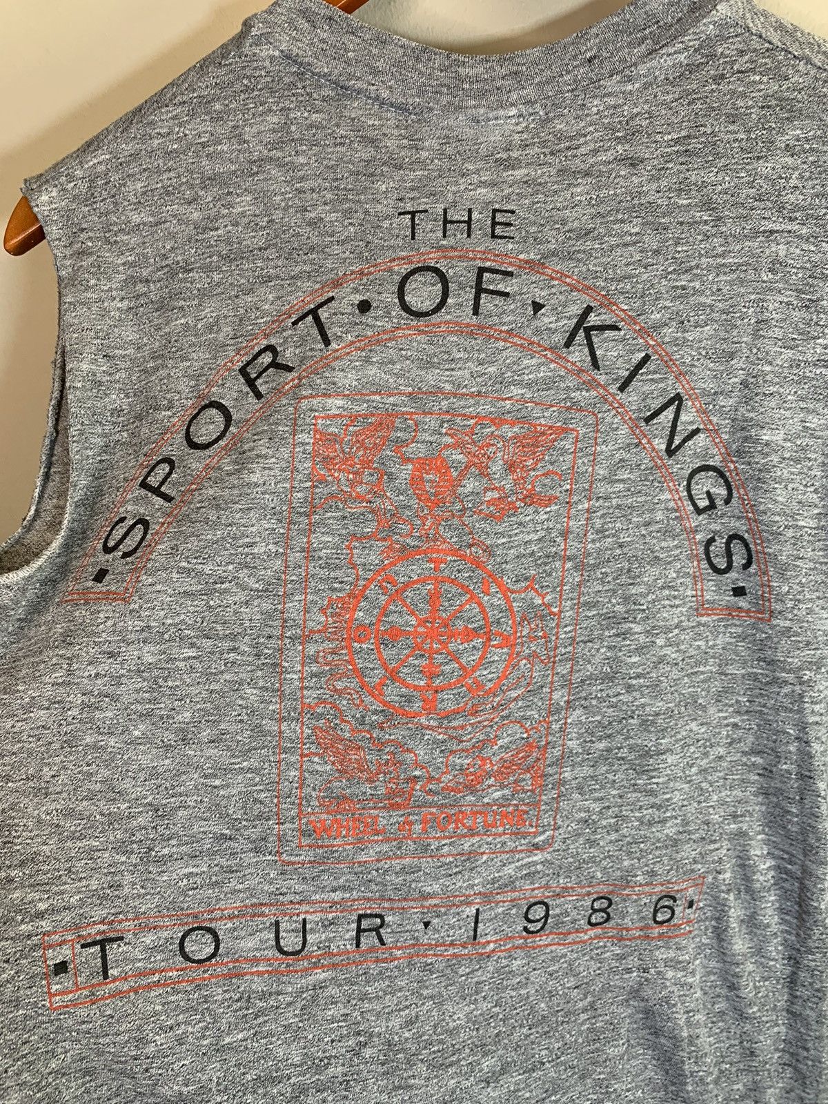 Band Tees *RARE* Vintage 1986 Triumph Sport Of Kings Tour Tank T-Shirt Size US M / EU 48-50 / 2 - 4 Thumbnail