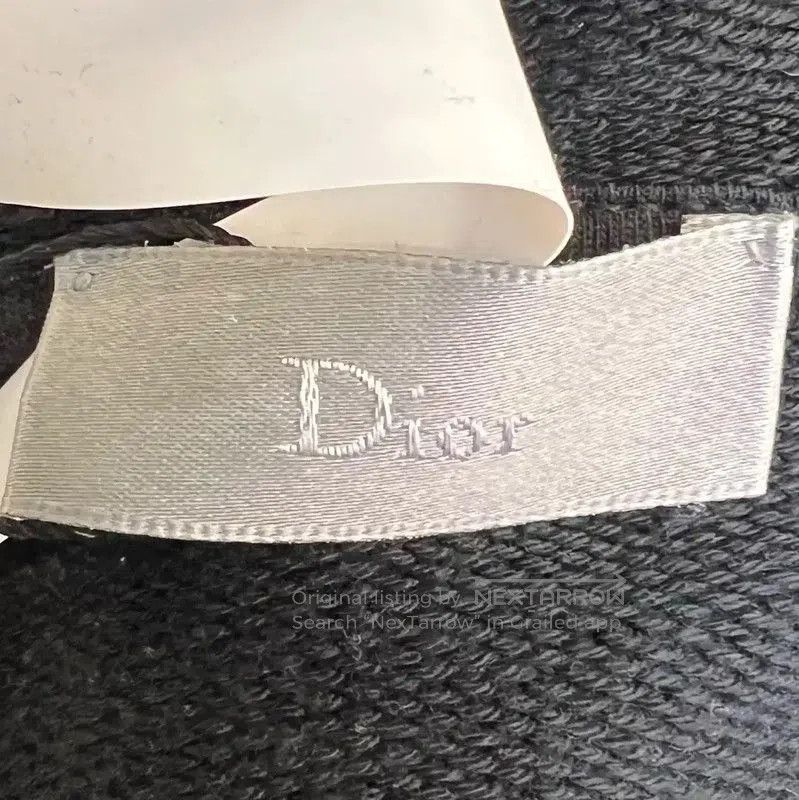 Dior Dior Black Cotton Long Sleeve Hoodie for Women . Size XL / US 12-14 / IT 48-50 - 5 Thumbnail