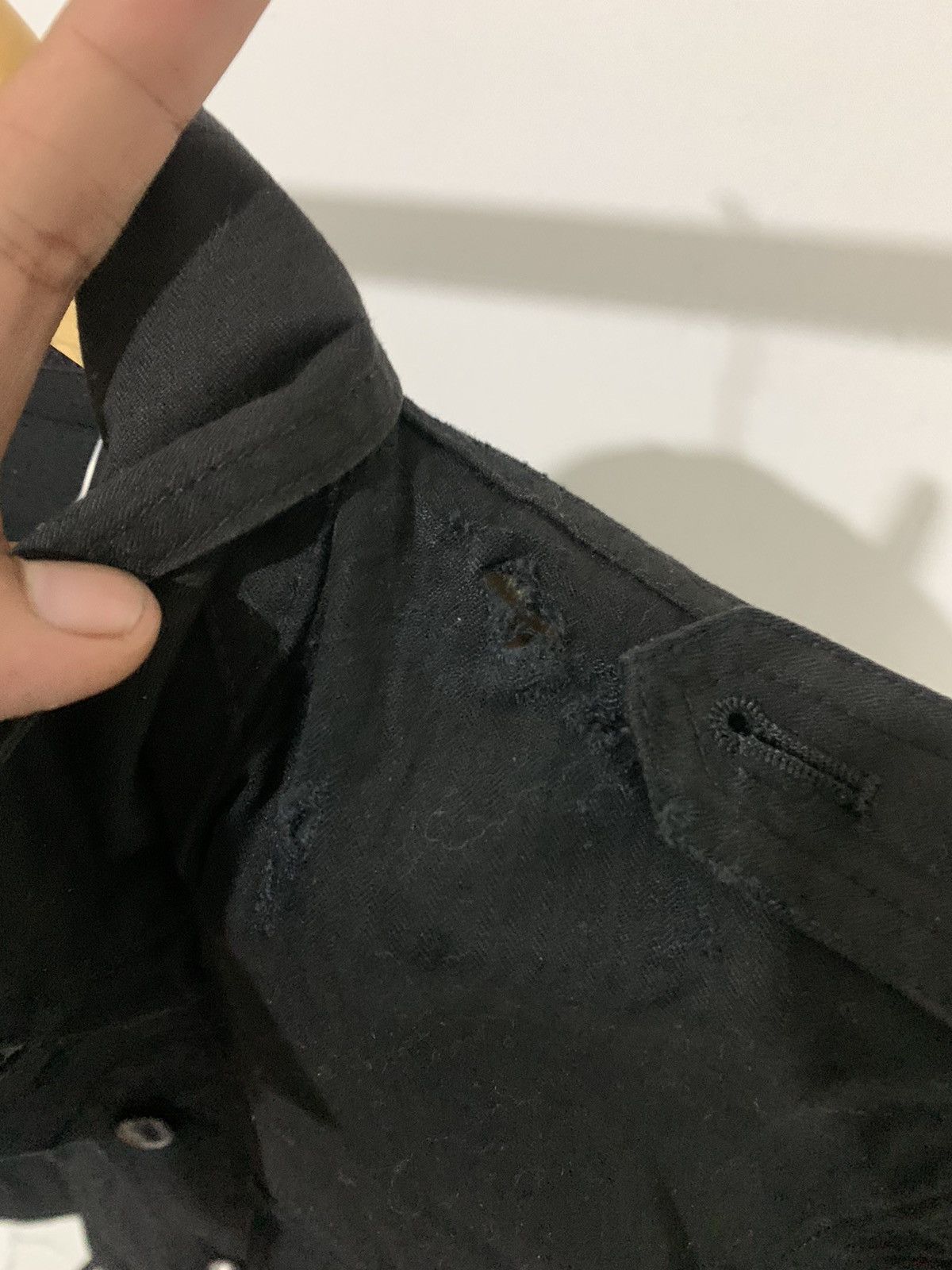 Issey Miyake × Japanese Brand × Tete Homme Vintage Distressed Tete Home By Issey Miyake Size US M / EU 48-50 / 2 - 3 Thumbnail