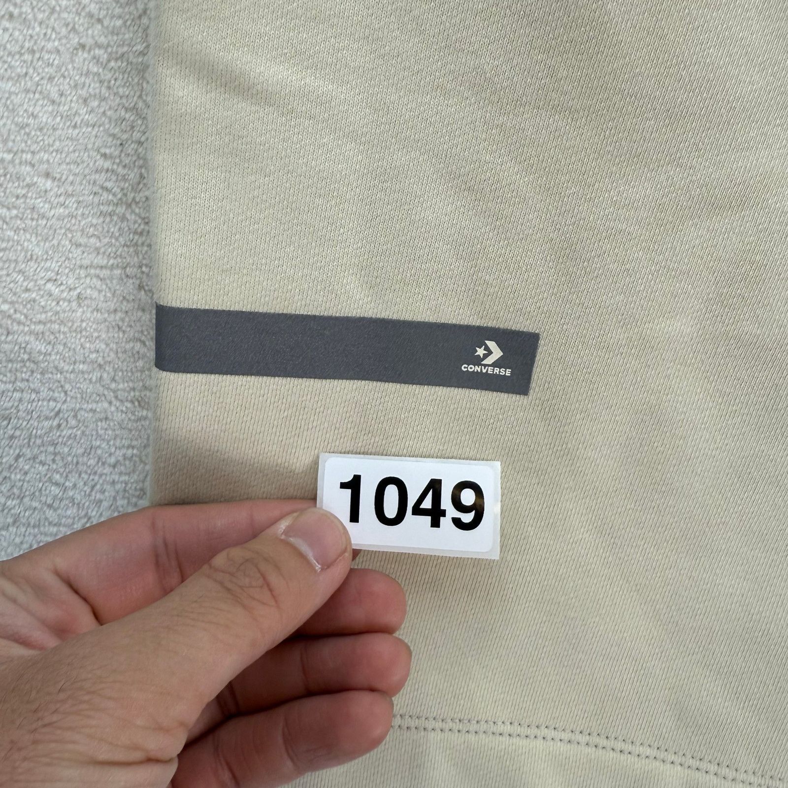Converse CONVERSE X A COLD WALL ACW MEN'S XL FLEECE SHORTS WHITE Size US 36 / EU 52 - 7 Thumbnail