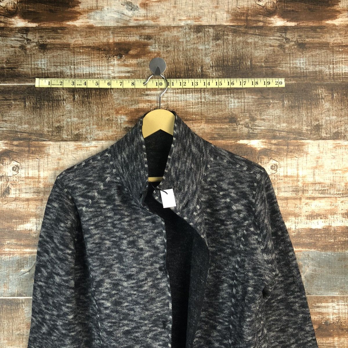 Vintage Japanese Brand Grey Cardigan Knitwear #A1859 Size US M / EU 48-50 / 2 - 4 Thumbnail