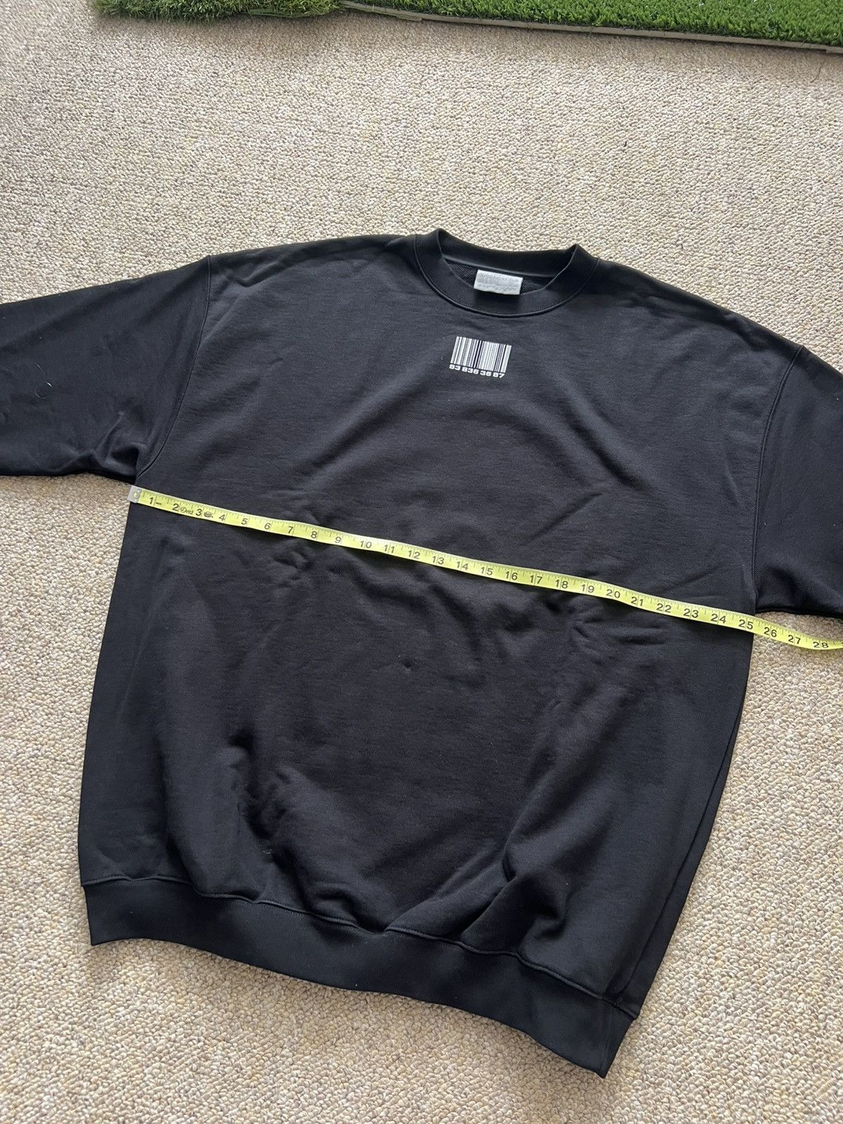 Vetements VTMNTS Barcode Sweatshirt Vetements Denma Gvaslavia Size US M / EU 48-50 / 2 - 8 Thumbnail