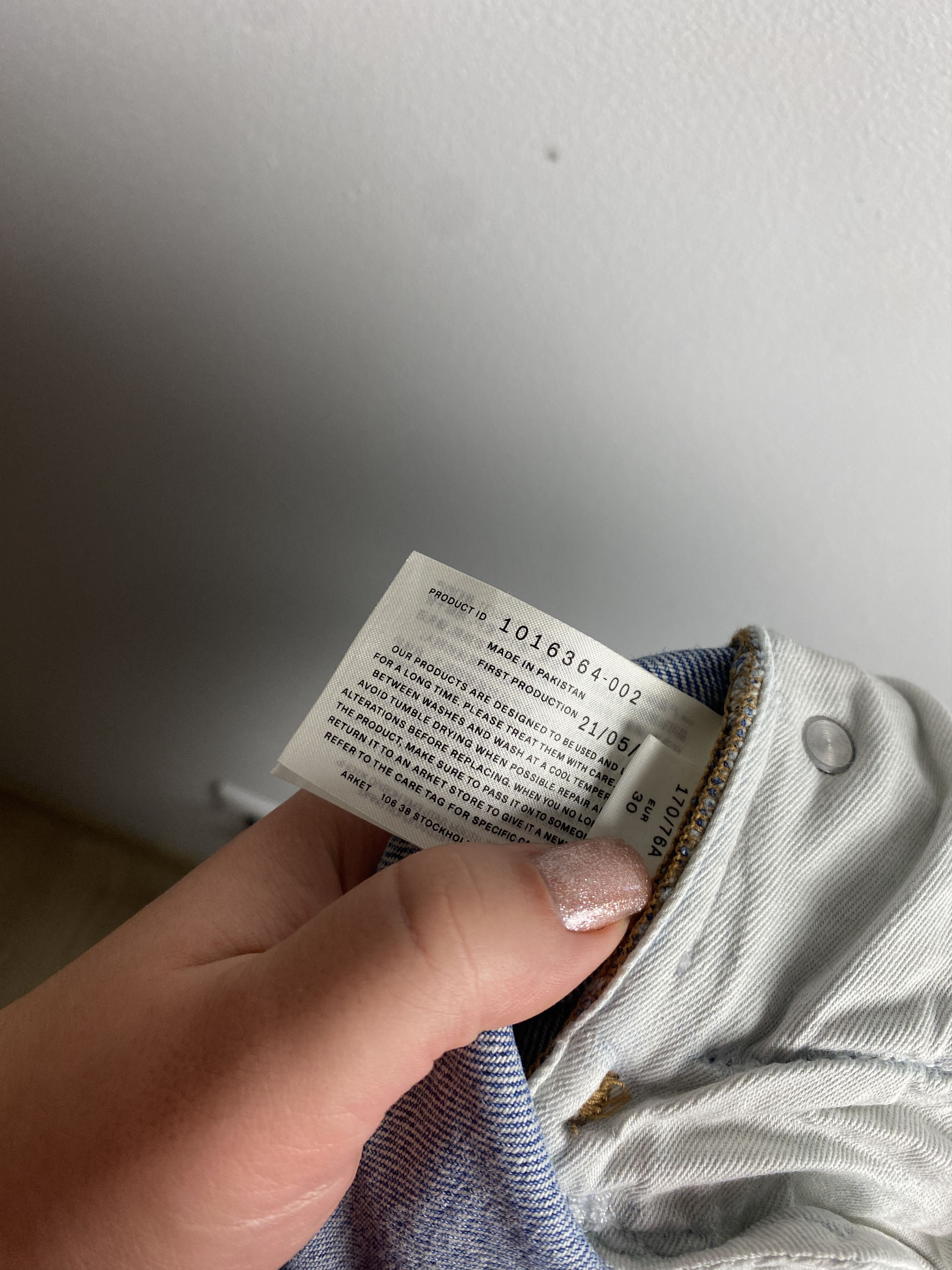 Arket Arket denim jeans pants casual Size US 30 / EU 46 - 6 Thumbnail