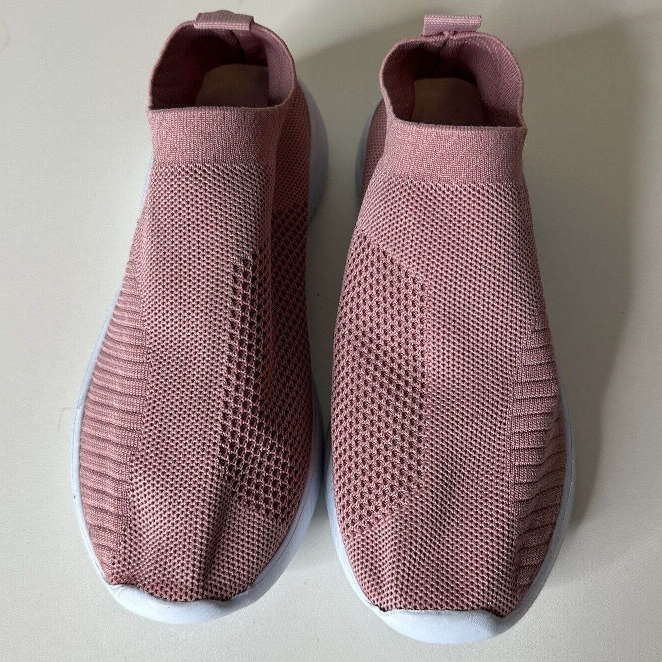 Other Blush Mauve Canvas Weave Square Toe Slip-On Sneakers 7 Size US 7 / IT 37 - 1 Thumbnail