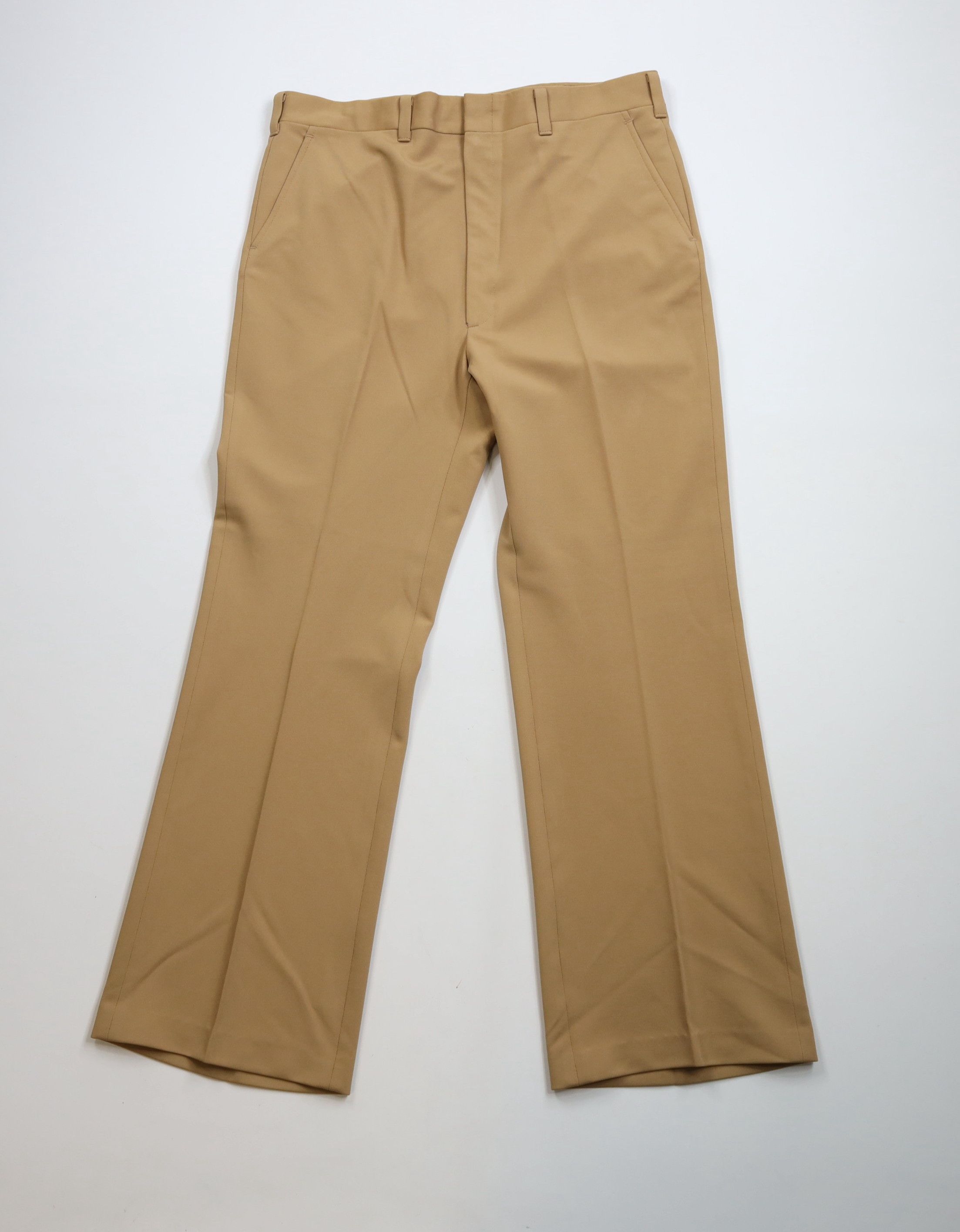 Vintage 70s Streetwear Wide Leg Bell Bottoms Chino Pants USA