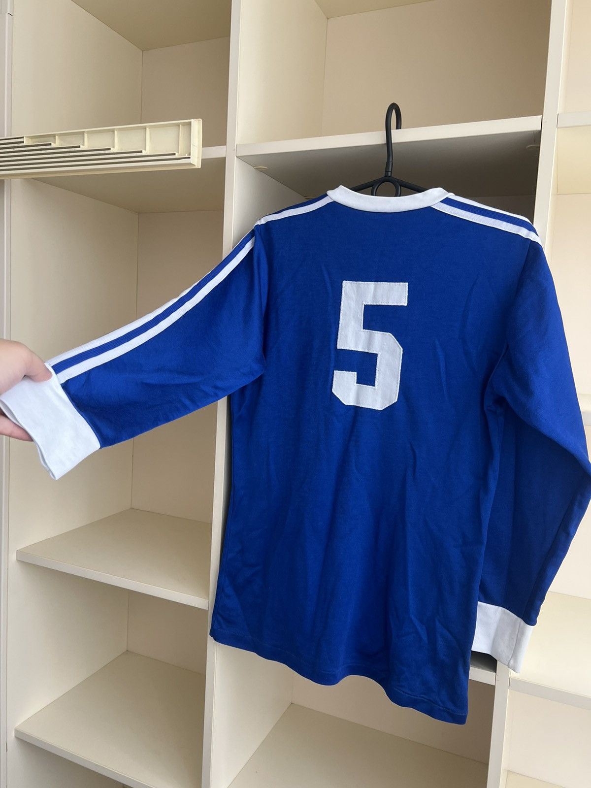 Adidas Vintage 80s Adidas Erima Long Sleeve Mede in West Germany Size US M / EU 48-50 / 2 - 18 Thumbnail