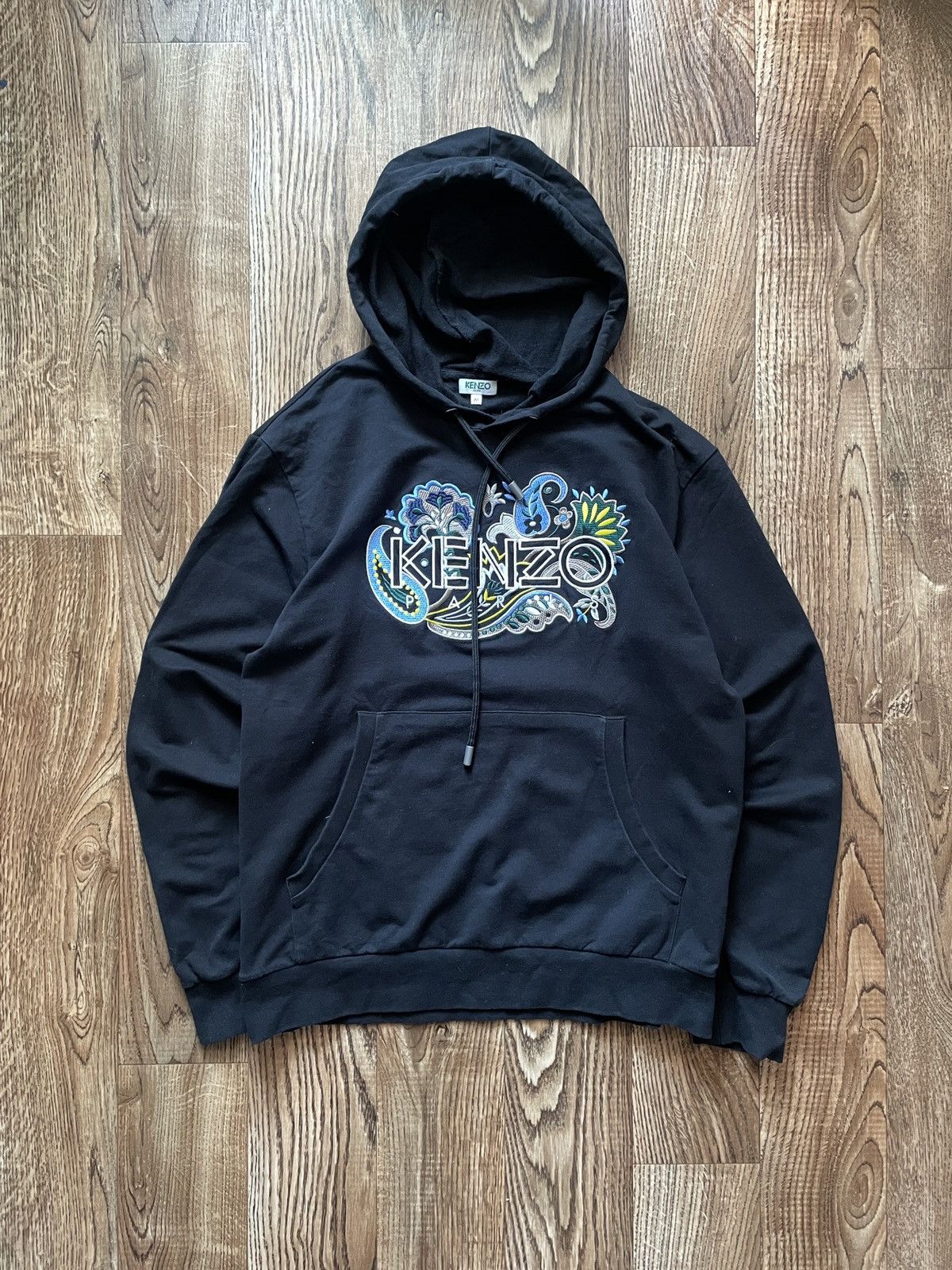 Kenzo Hoodie Kenzo Paris Big Tiger Logo Hoodie Sweater Size M Size US M / EU 48-50 / 2 - 1 Thumbnail