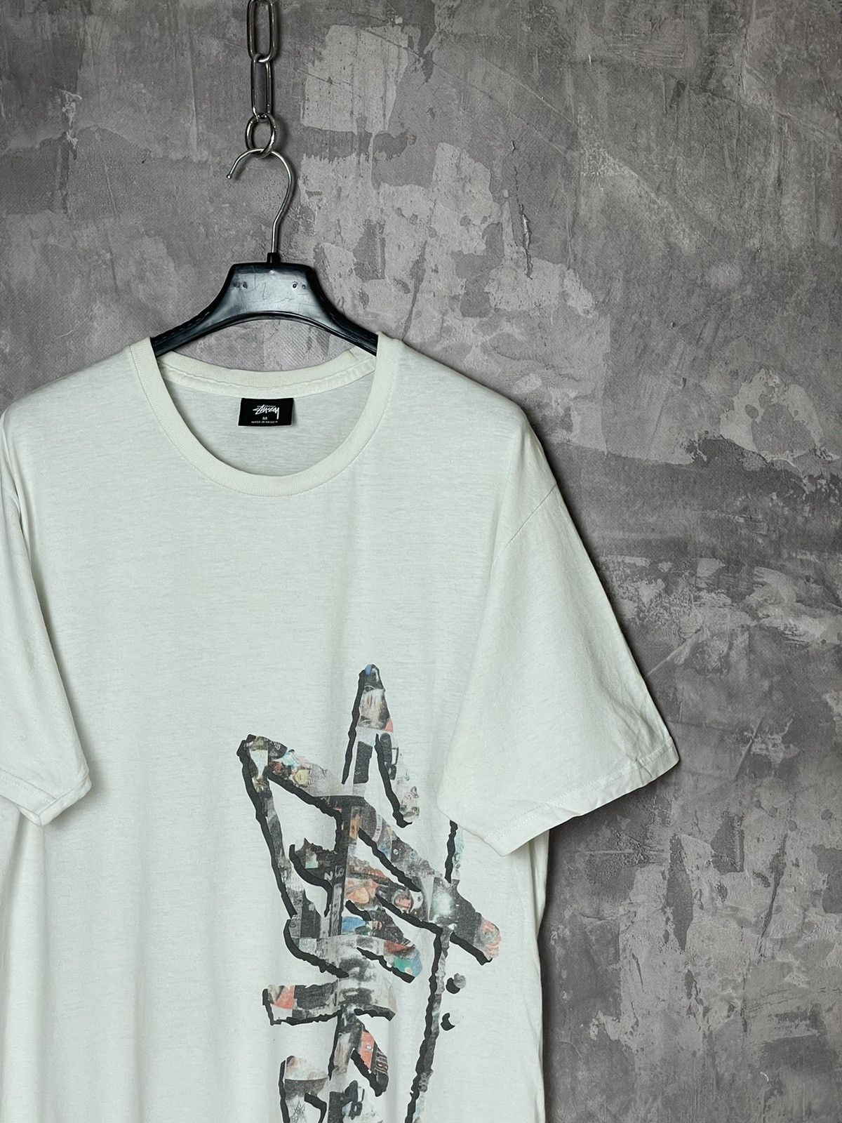 Stussy × Vintage Vintage Stussy Big Logo T-Shirt Skateboard Y2K Size US M / EU 48-50 / 2 - 4 Thumbnail