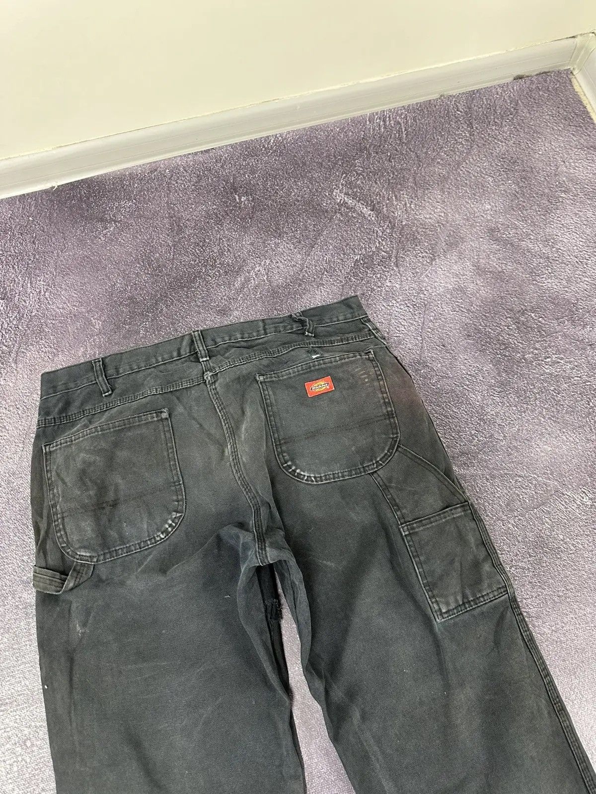 Dickies × Vintage Vintage Dickies Y2K Black Denim Work Hype Baggy Pants Jeans Size US 38 / EU 54 - 4 Thumbnail
