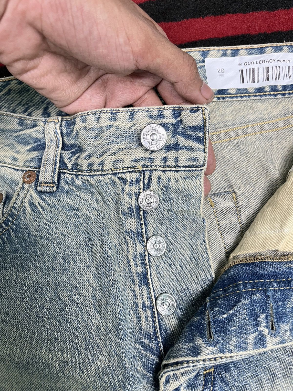 Our Legacy Our Legacy Denim Pants Size US 30 / EU 46 - 5 Thumbnail