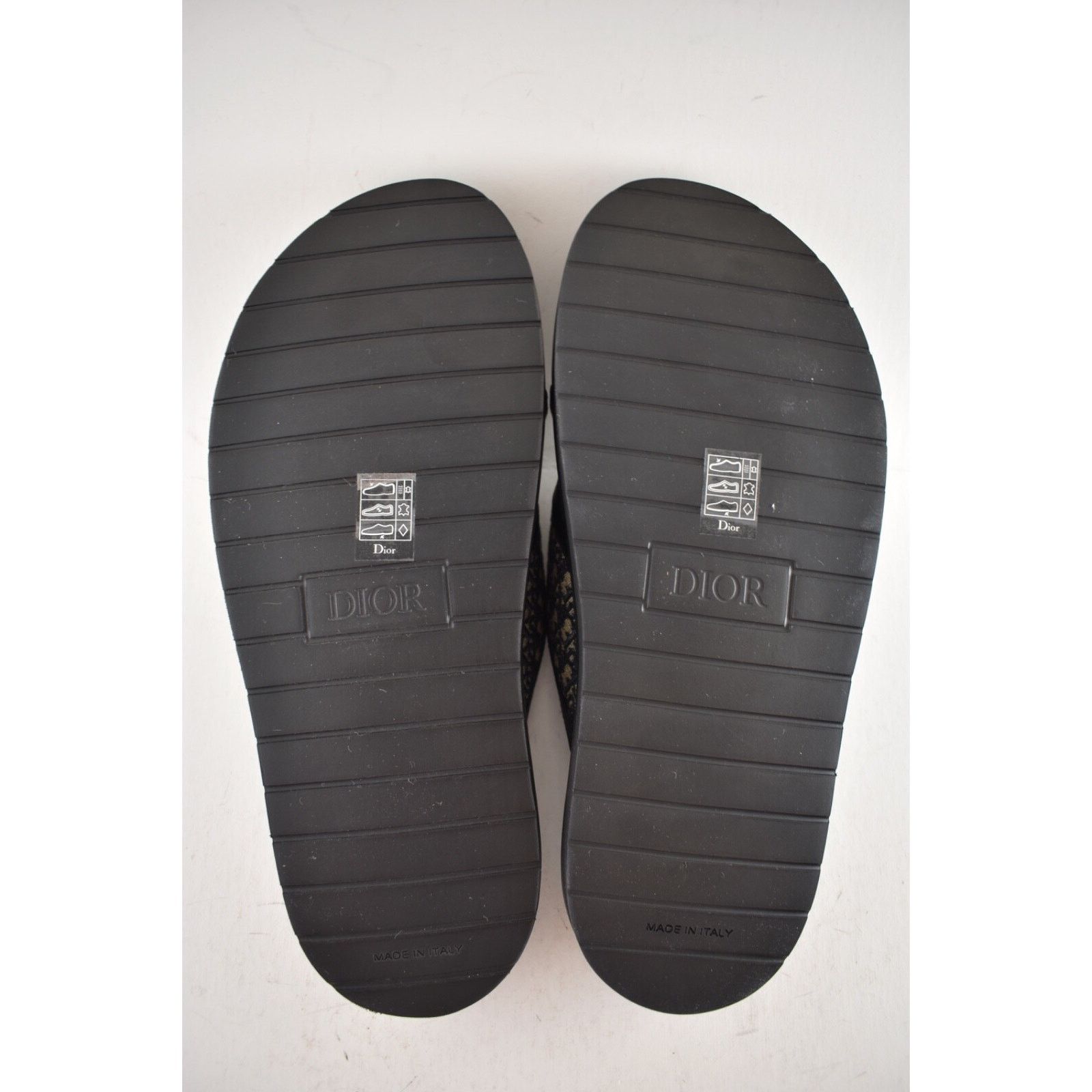 Dior Dior Mens Aqua Oblique Jacquard Logo Slide Slip On 42 9 Size US 9 / EU 42 - 16 Thumbnail