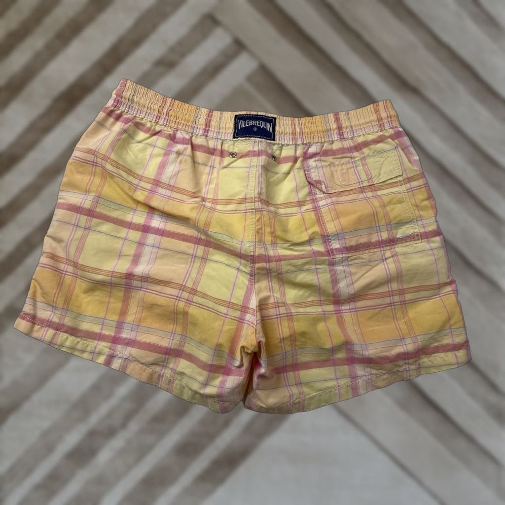 Vilebrequin Vilebrequin Plaid Bottoms XL Men Lined Swim Trunks Multicolor Size US 36 / EU 52 - 1 Thumbnail