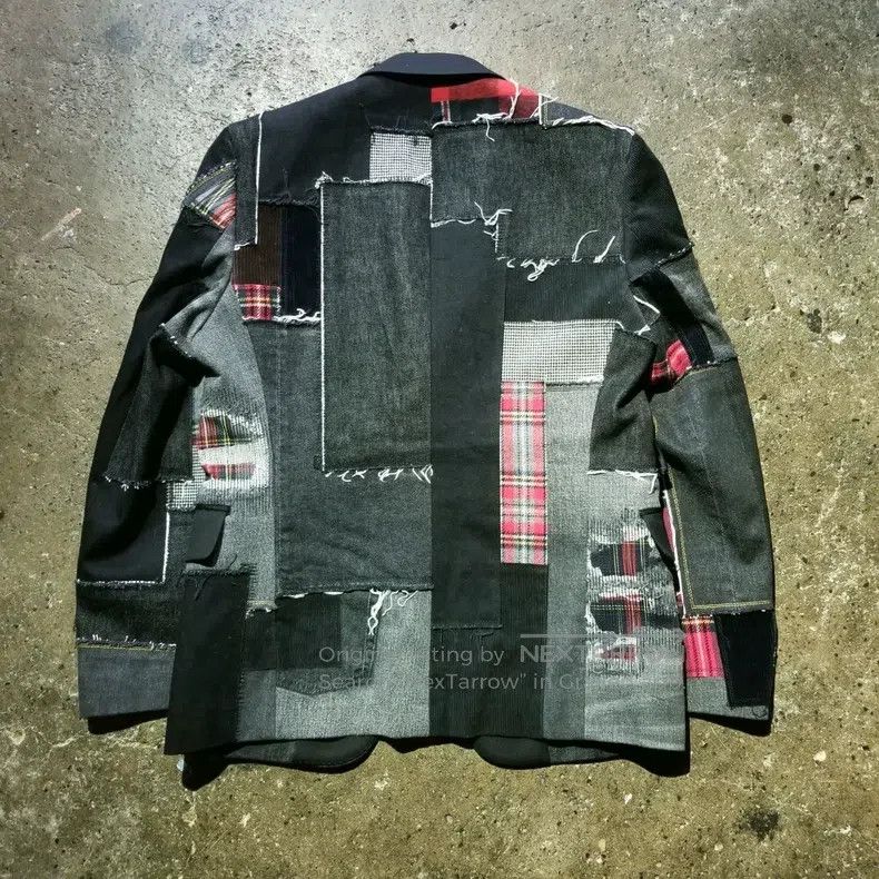 Junya Watanabe Junya Watanabe Patchwork distressed jacket Size US S / EU 44-46 / 1 - 3 Thumbnail