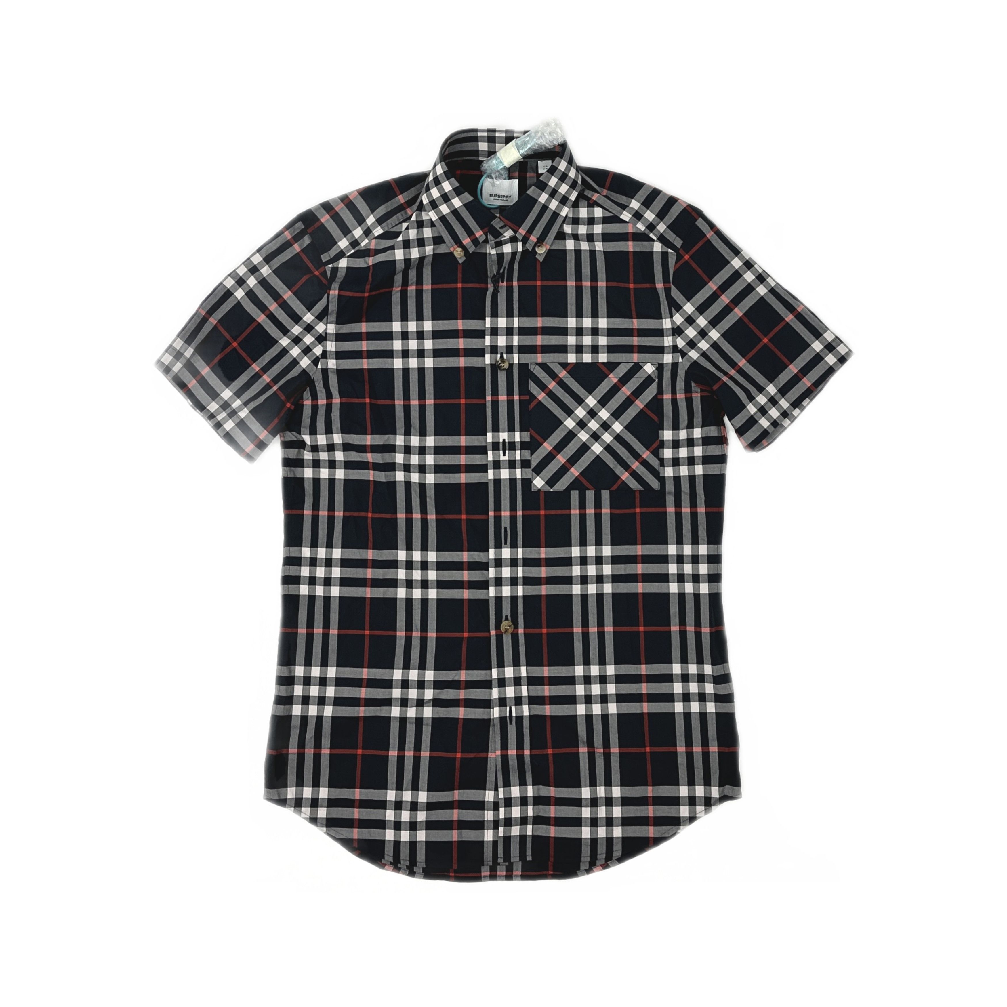 Burberry Burberry Black Check Button Up Shirt Size XS Size US XS / EU 42 / 0 - 1 Thumbnail
