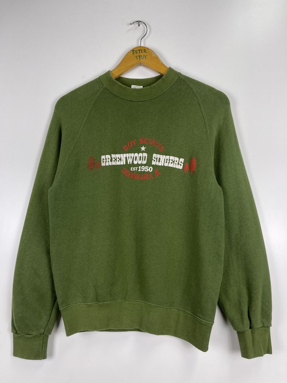 Vintage Vintage Boy Scouts Greenwood Singers Sweatshirt Size US M / EU 48-50 / 2 - 3 Thumbnail