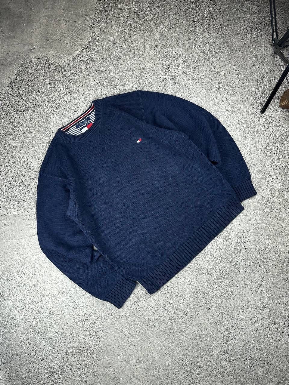 Polo Ralph Lauren Vintage Tommy Hilfiger Knitwear Rare 90s Faded Y2K Striped Size US L / EU 52-54 / 3 - 1 Thumbnail
