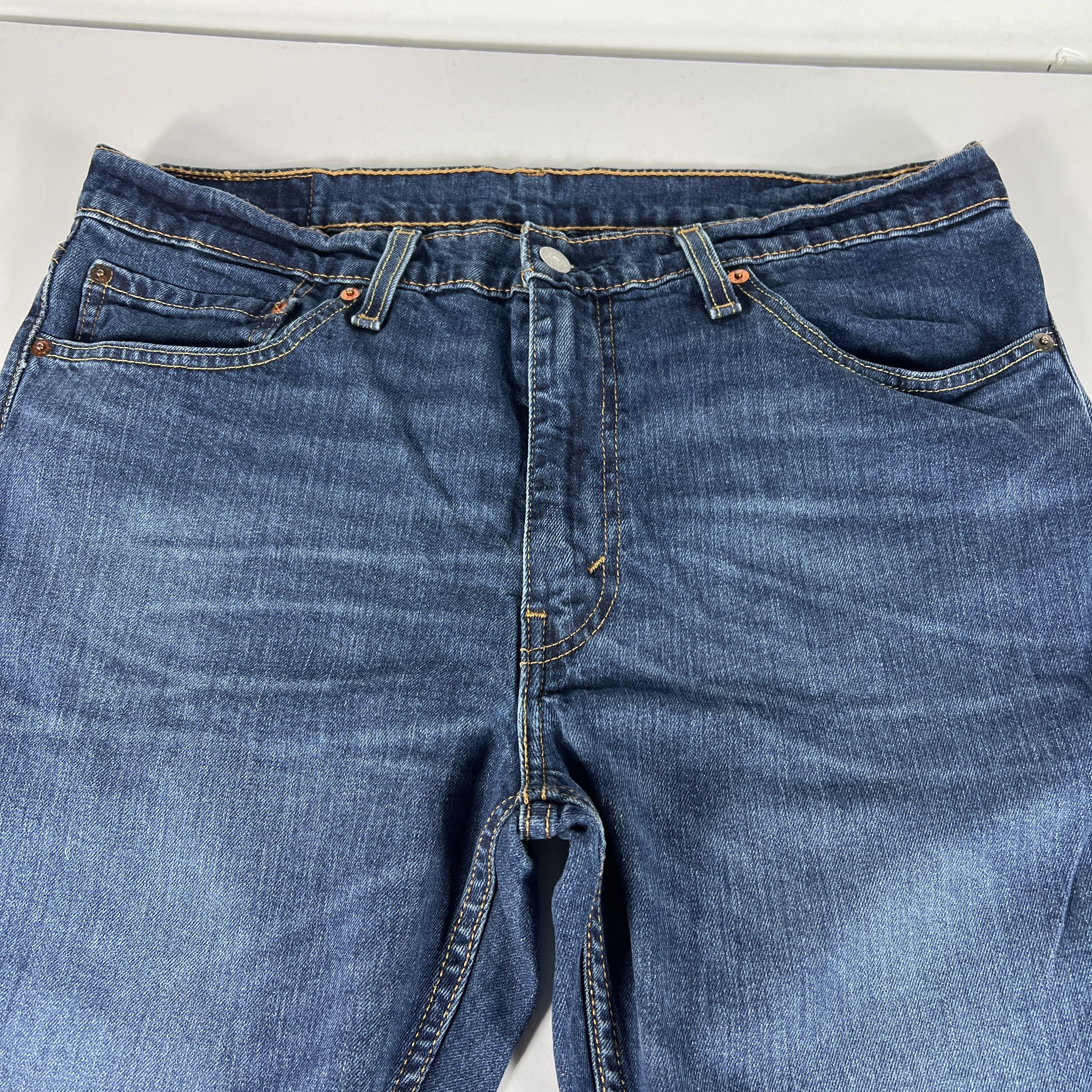 Levi's Levi's Jeans 511 Slim Straight Blue Faded Stretch Denim Size US 36 / EU 52 - 2 Thumbnail