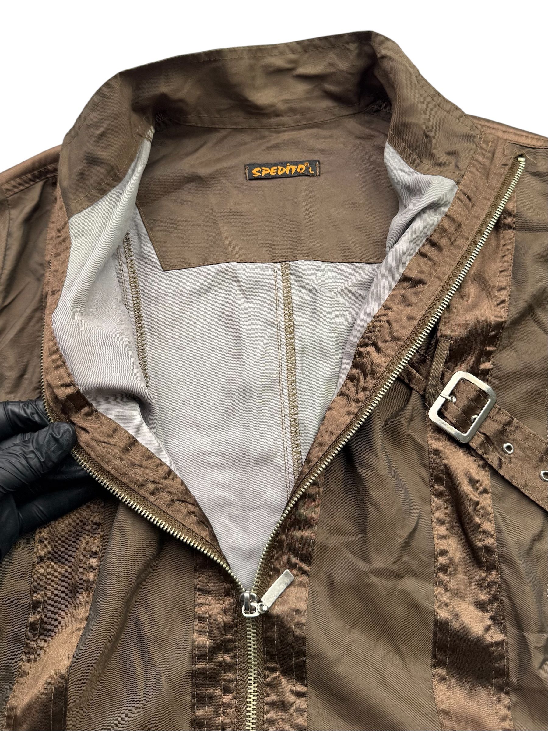 Japanese Brand Vintage Cropped Jacket With Bondage W129(V9) Size M / US 6-8 / IT 42-44 - 3 Thumbnail