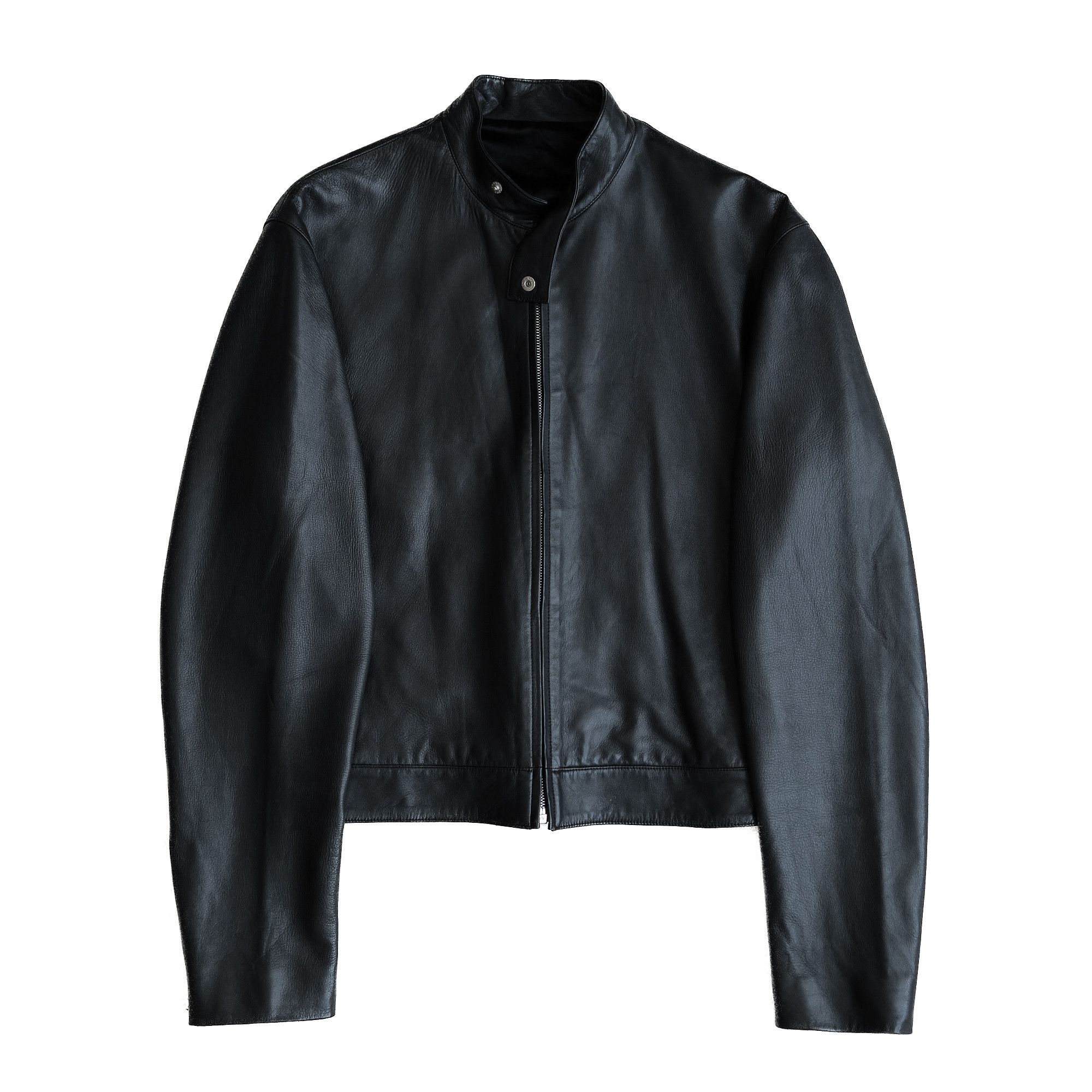 07AW】YSL Rive Gauche patent leather JKT